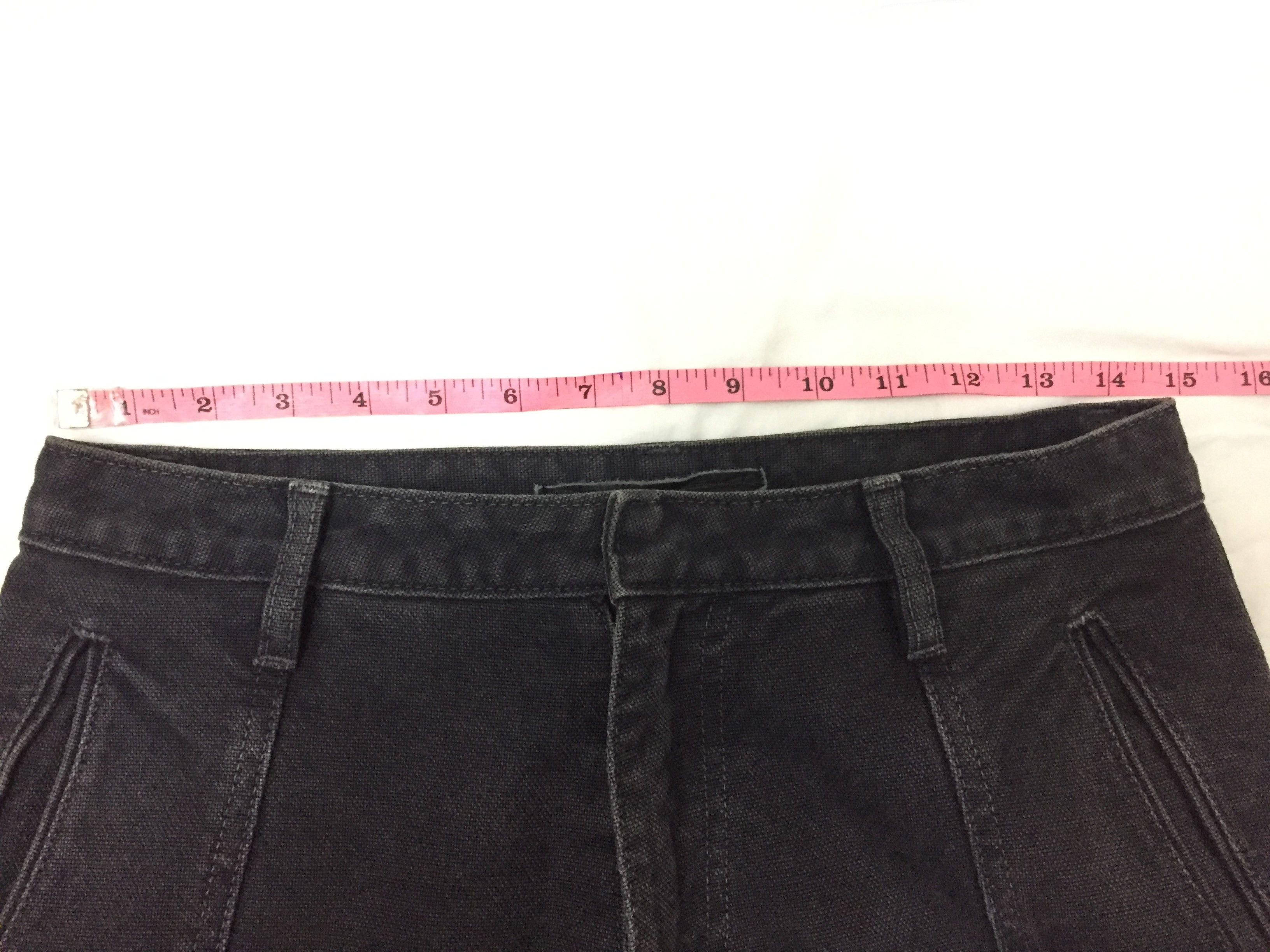 RIPVANWINKLE RIP VAN WINKLE Ankle Zipper Block Pants parachute style Size US 29 - 15 Thumbnail