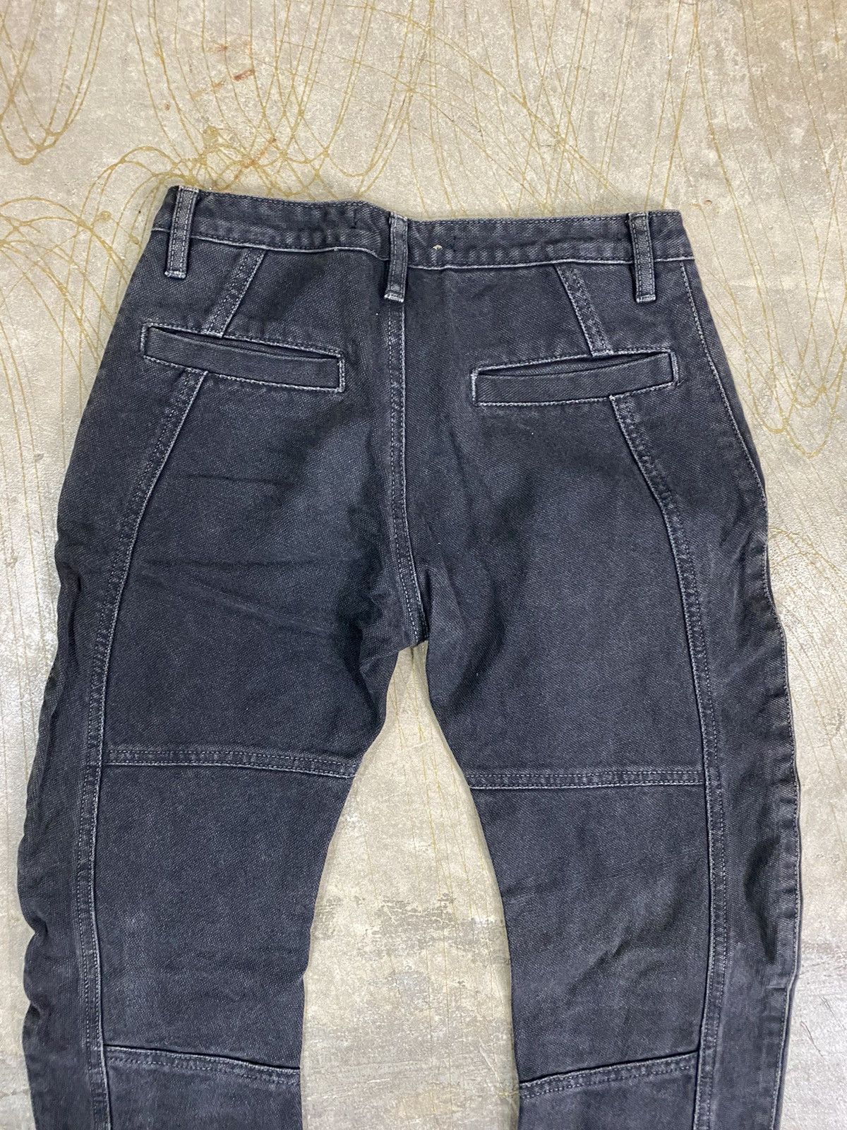 RIPVANWINKLE RIP VAN WINKLE Ankle Zipper Block Pants parachute style Size US 29 - 9 Thumbnail