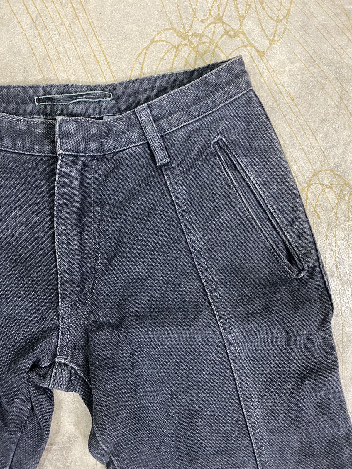RIPVANWINKLE RIP VAN WINKLE Ankle Zipper Block Pants parachute style Size US 29 - 6 Thumbnail