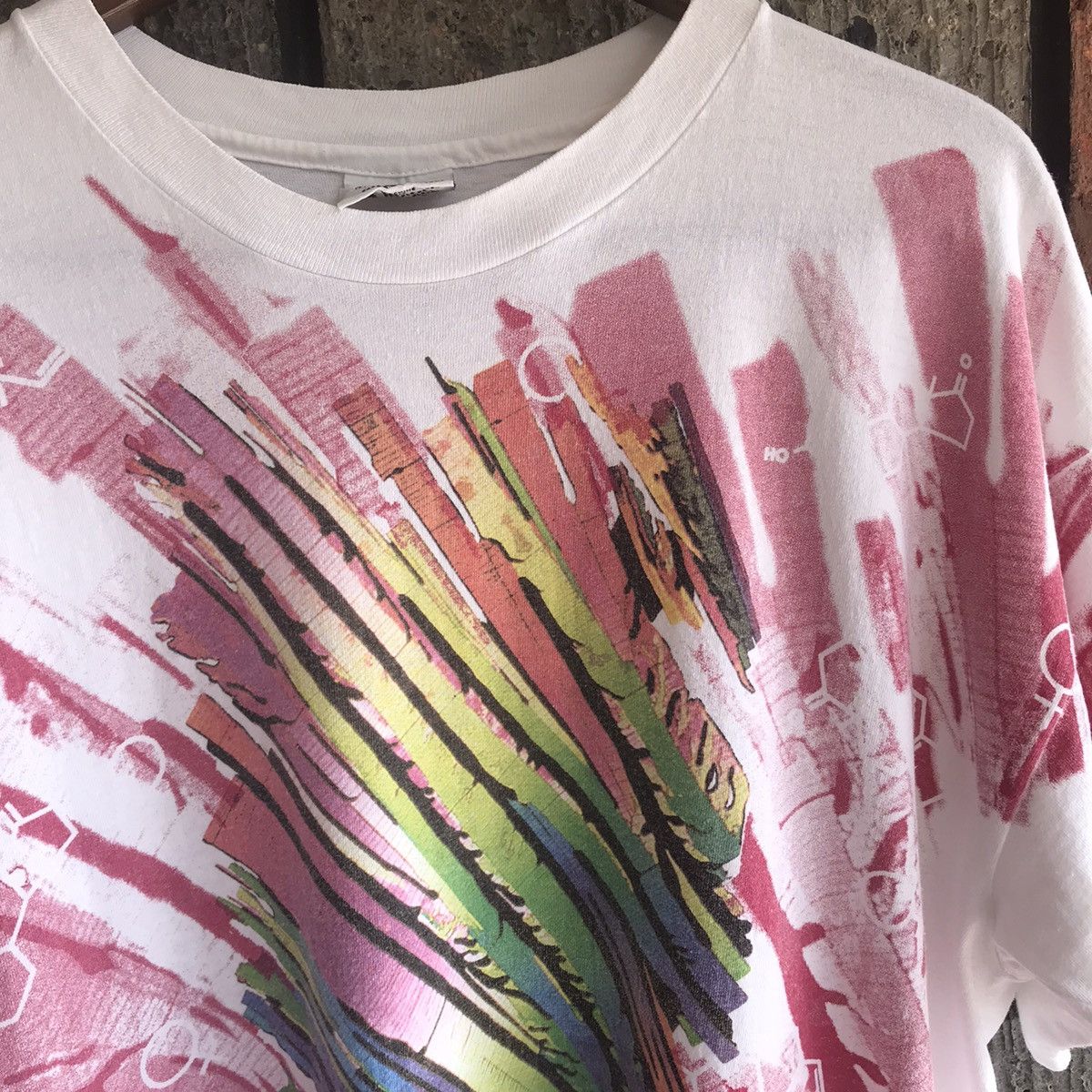 Other RARE VTG ‘90s Andazia Estrogen Hormone Art Tee Shirt Size US XL / EU 56 / 4 - 6 Thumbnail