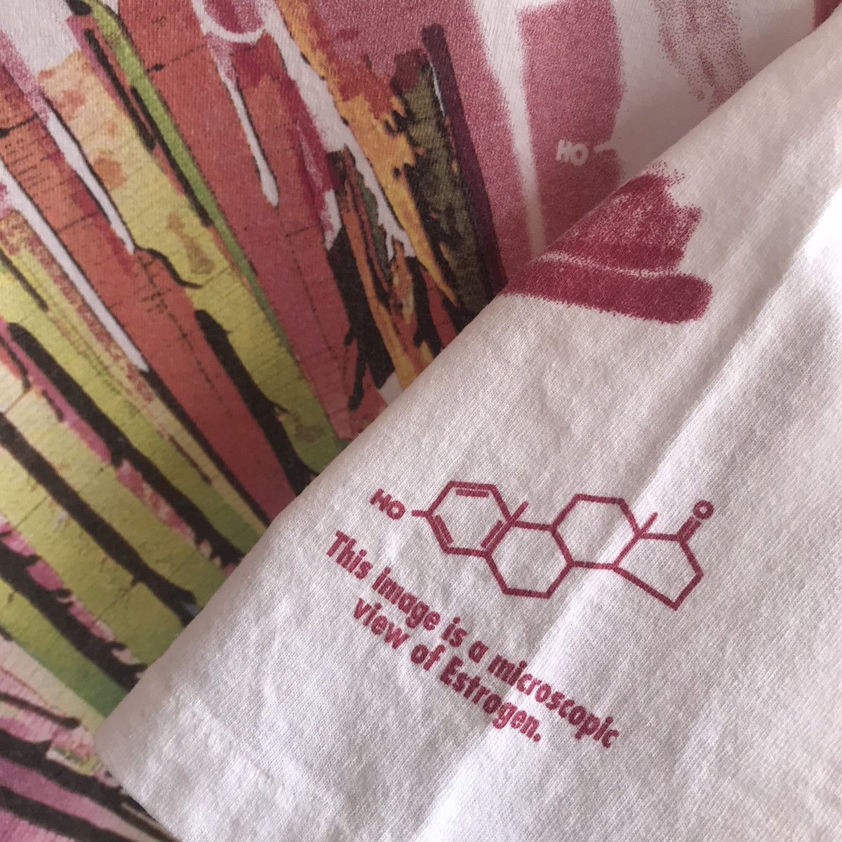 Other RARE VTG ‘90s Andazia Estrogen Hormone Art Tee Shirt Size US XL / EU 56 / 4 - 7 Thumbnail