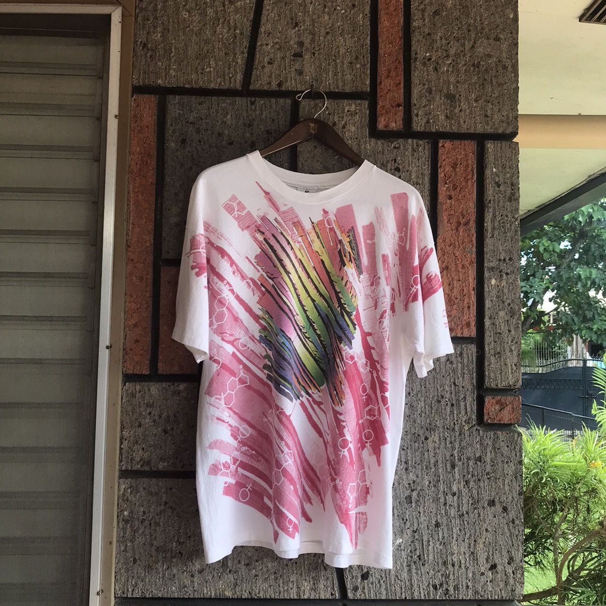 Other RARE VTG ‘90s Andazia Estrogen Hormone Art Tee Shirt Size US XL / EU 56 / 4 - 1 Thumbnail