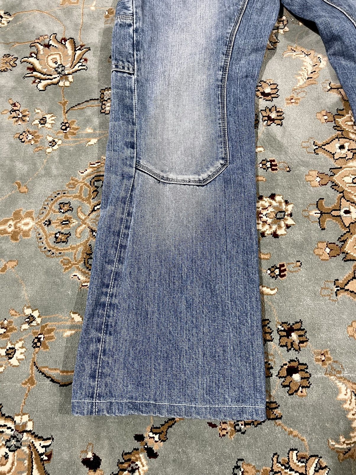 Japanese Brand × Vintage VINTAGE BE ONE TAKE TWO MUSCLE DENIM BACK BUCKLE SIZE 28X29 Size US 28 / EU 44 - 3 Thumbnail