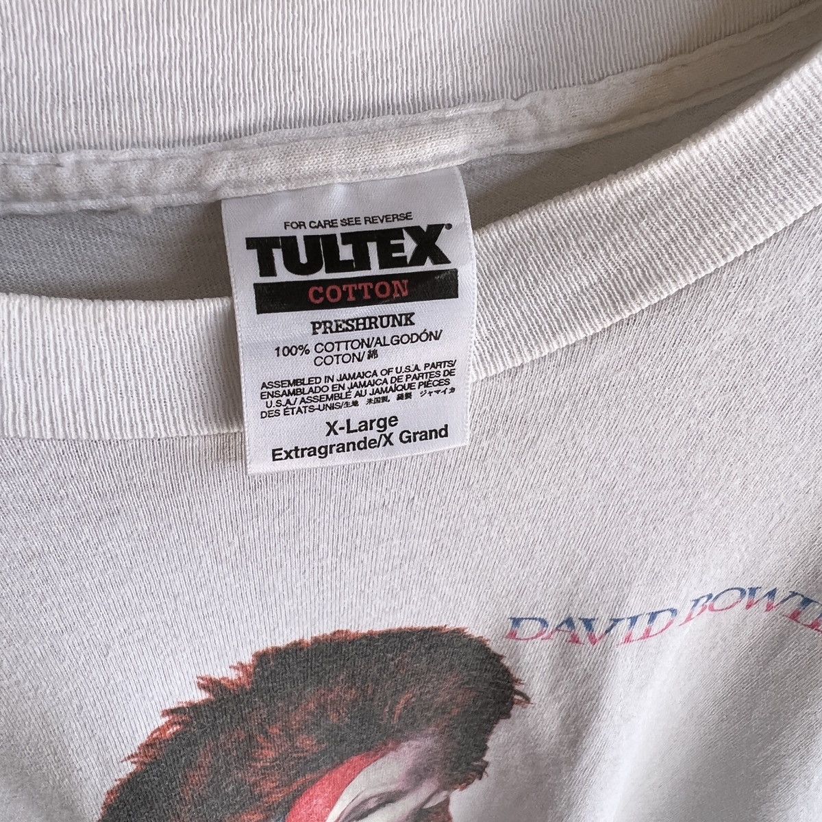 Band Tees VTG ‘90s David Bowie Aladdin Sane Band Tee Shirt Bjork Giant Size US XL / EU 56 / 4 - 6 Thumbnail