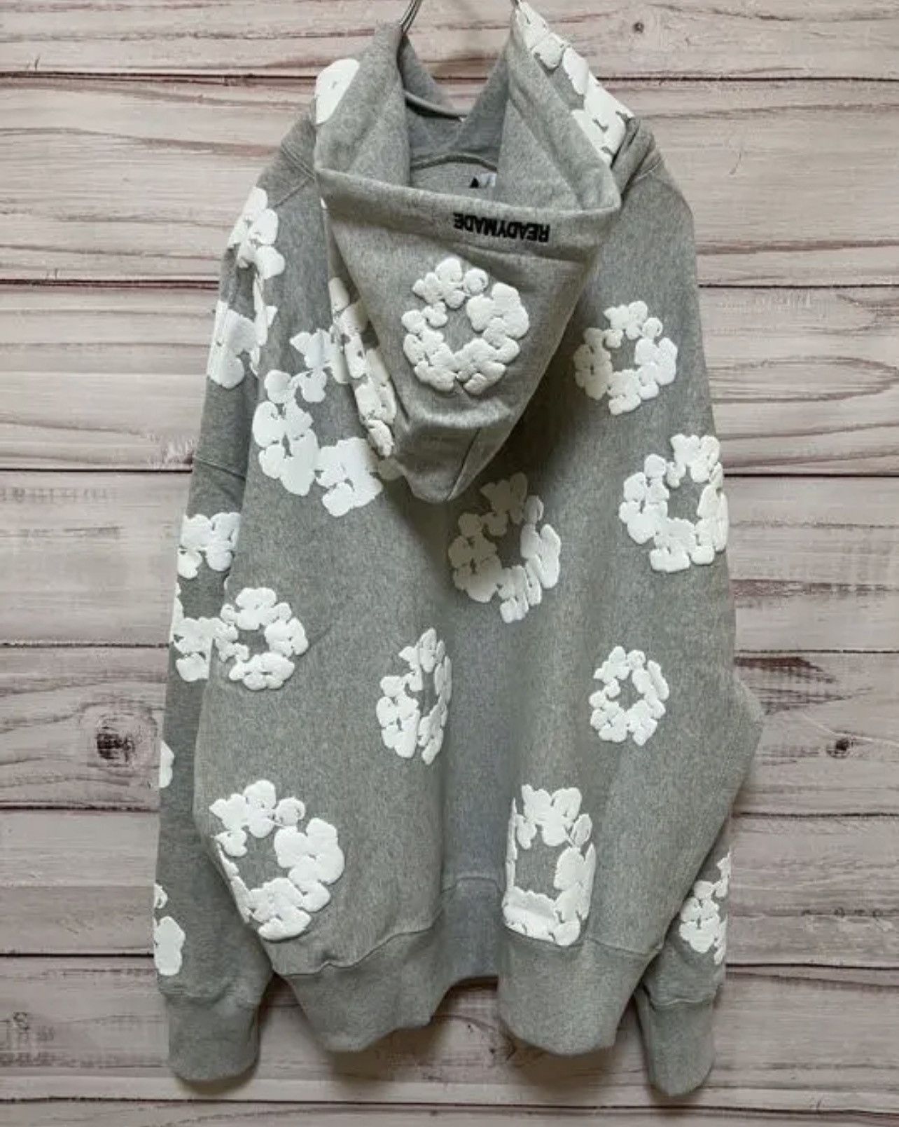 DENIM TEARS × READYMADE READYMADE DENIM TEARS HOODIE Size US XL / EU 56 / 4 - 4 Thumbnail