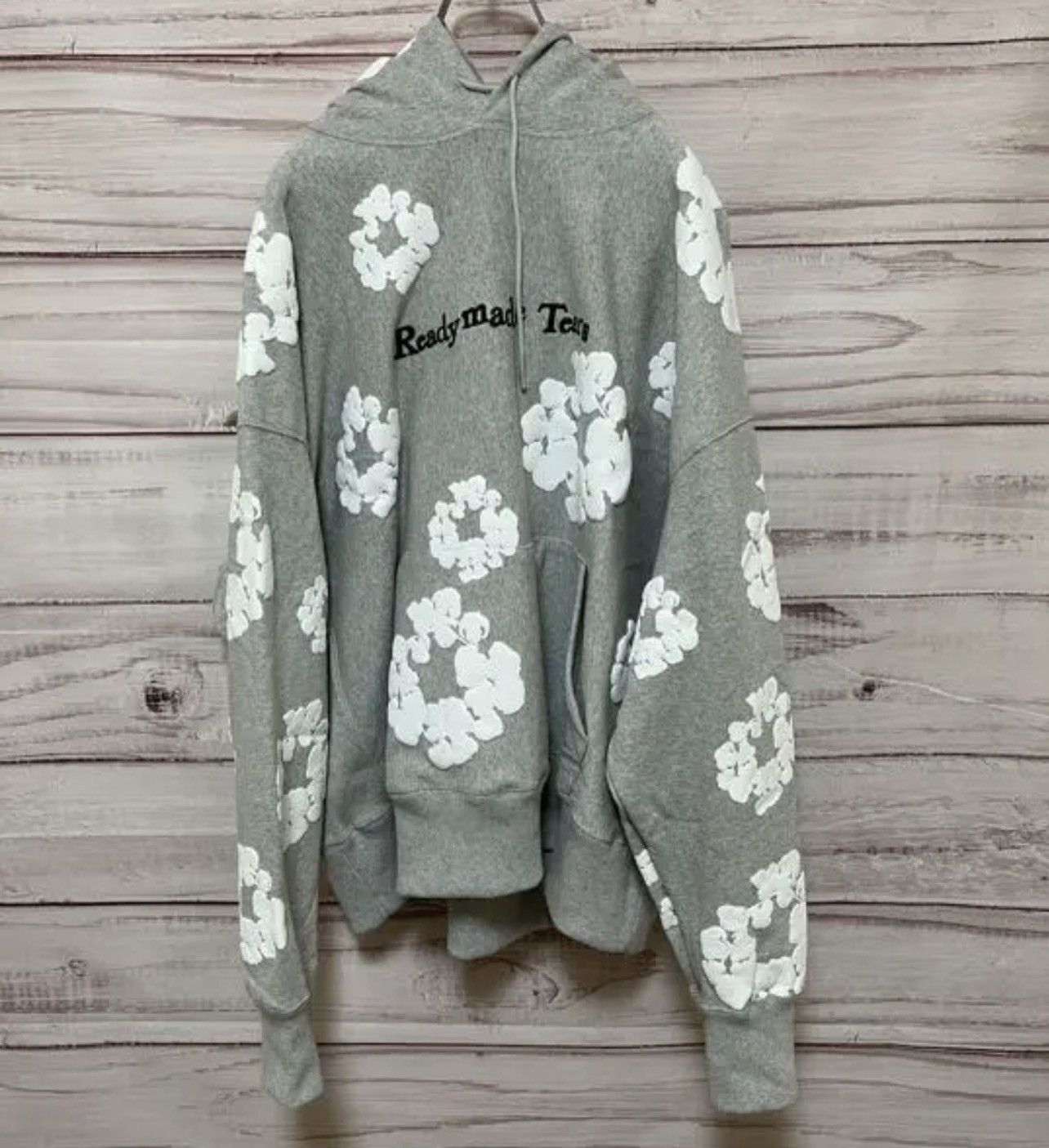 DENIM TEARS × READYMADE READYMADE DENIM TEARS HOODIE Size US XL / EU 56 / 4 - 3 Thumbnail