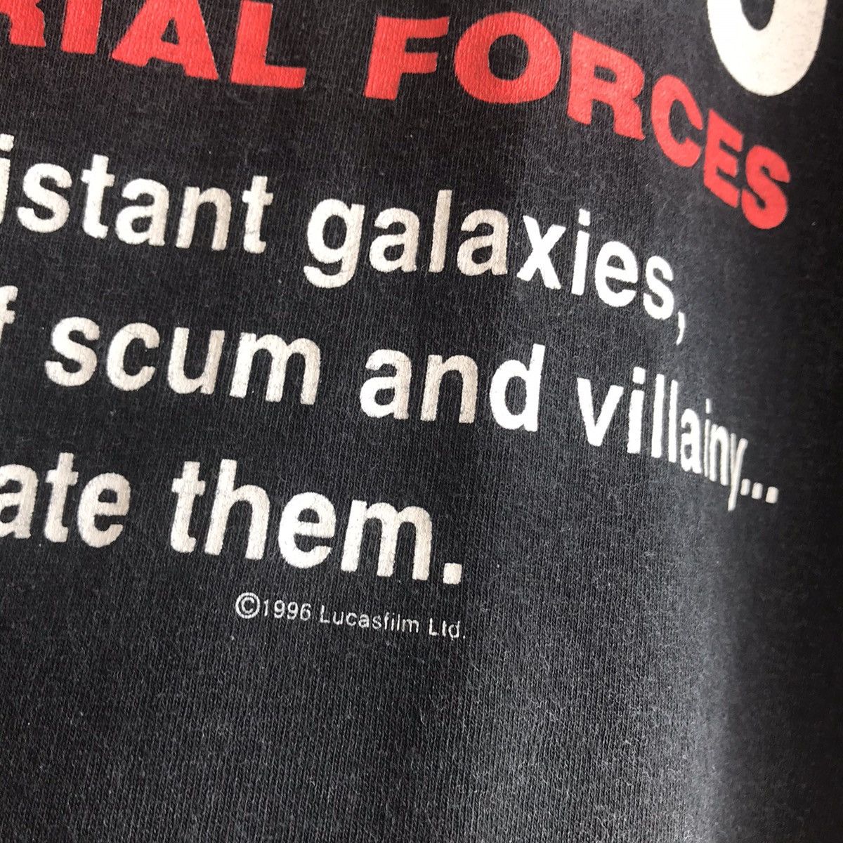 Star Wars × Vintage VTG 1996 Star Wars Movie Promo Tee Shirt Darth Vader Size US L / EU 52-54 / 3 - 7 Thumbnail
