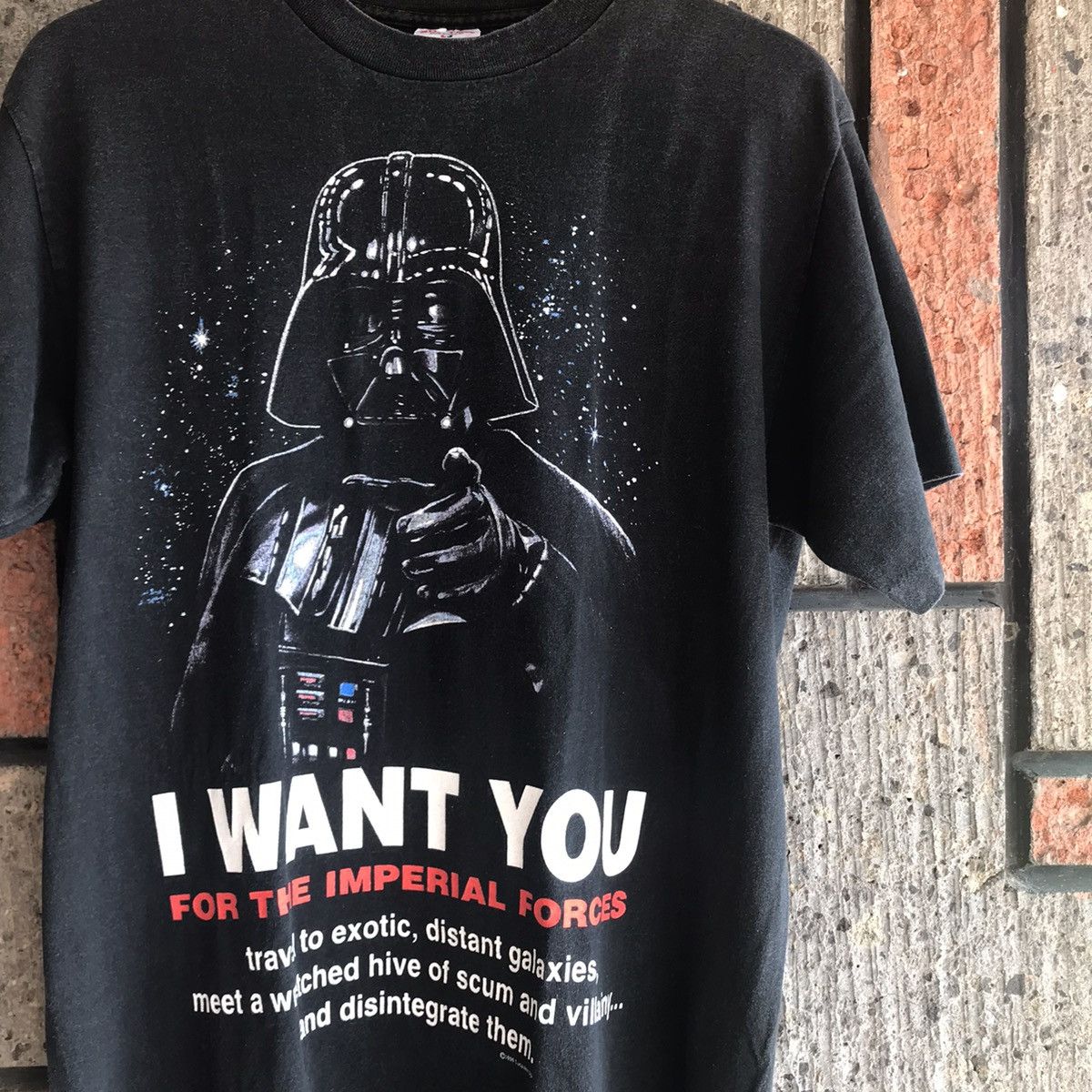 Star Wars × Vintage VTG 1996 Star Wars Movie Promo Tee Shirt Darth Vader Size US L / EU 52-54 / 3 - 4 Thumbnail