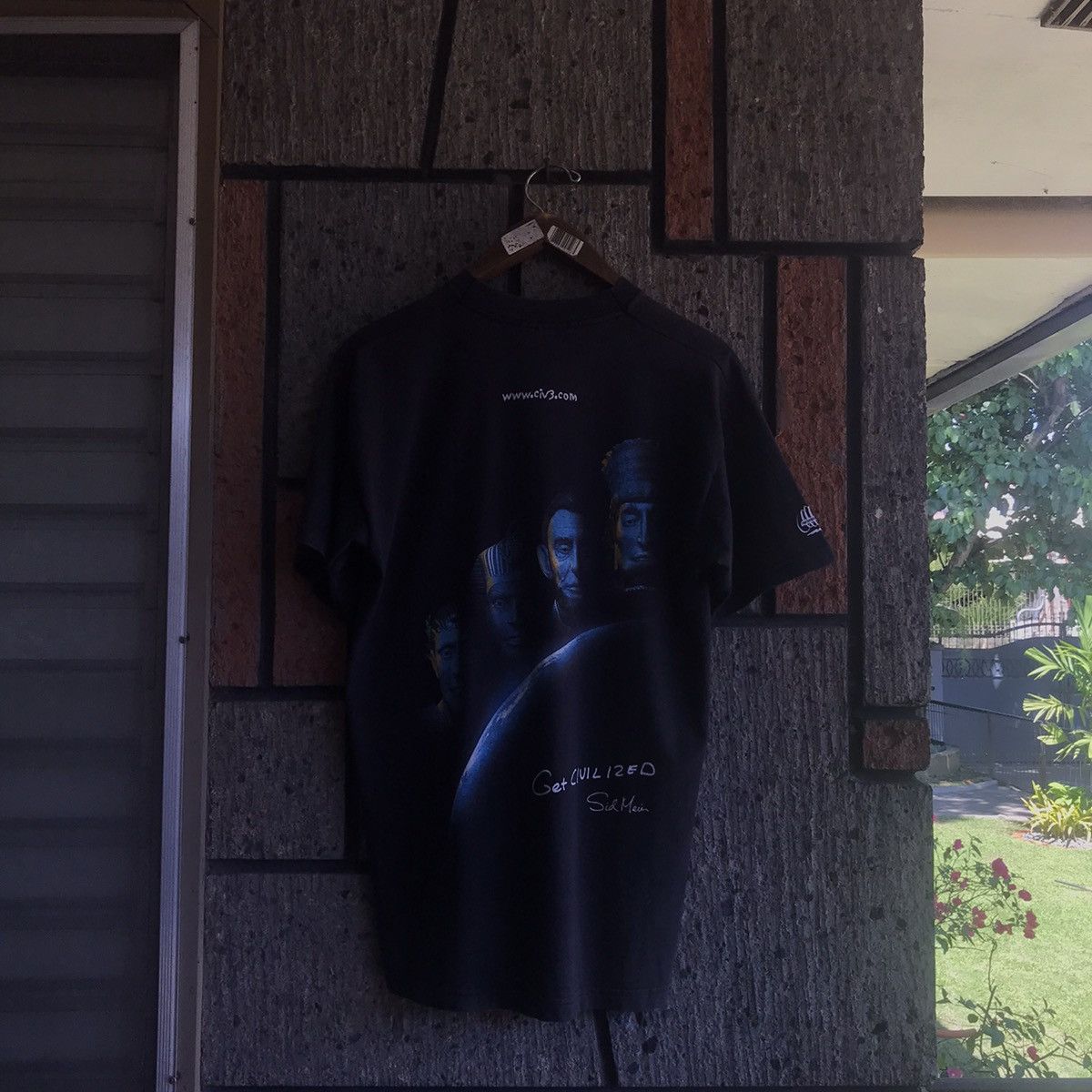 Vintage ‘00s Sid Meier’s Civilization 3 Video Game Promo Tee Shirt Size US L / EU 52-54 / 3 - 5 Thumbnail