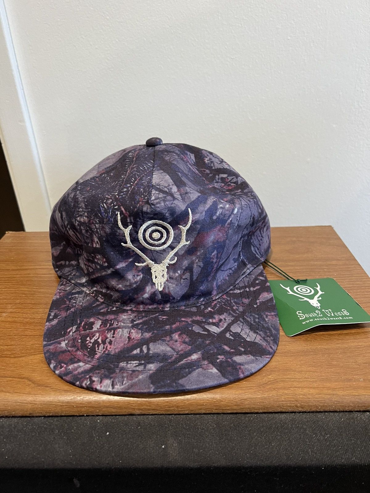 image of South2 West8 Purple Tree Camo Hat, Men's