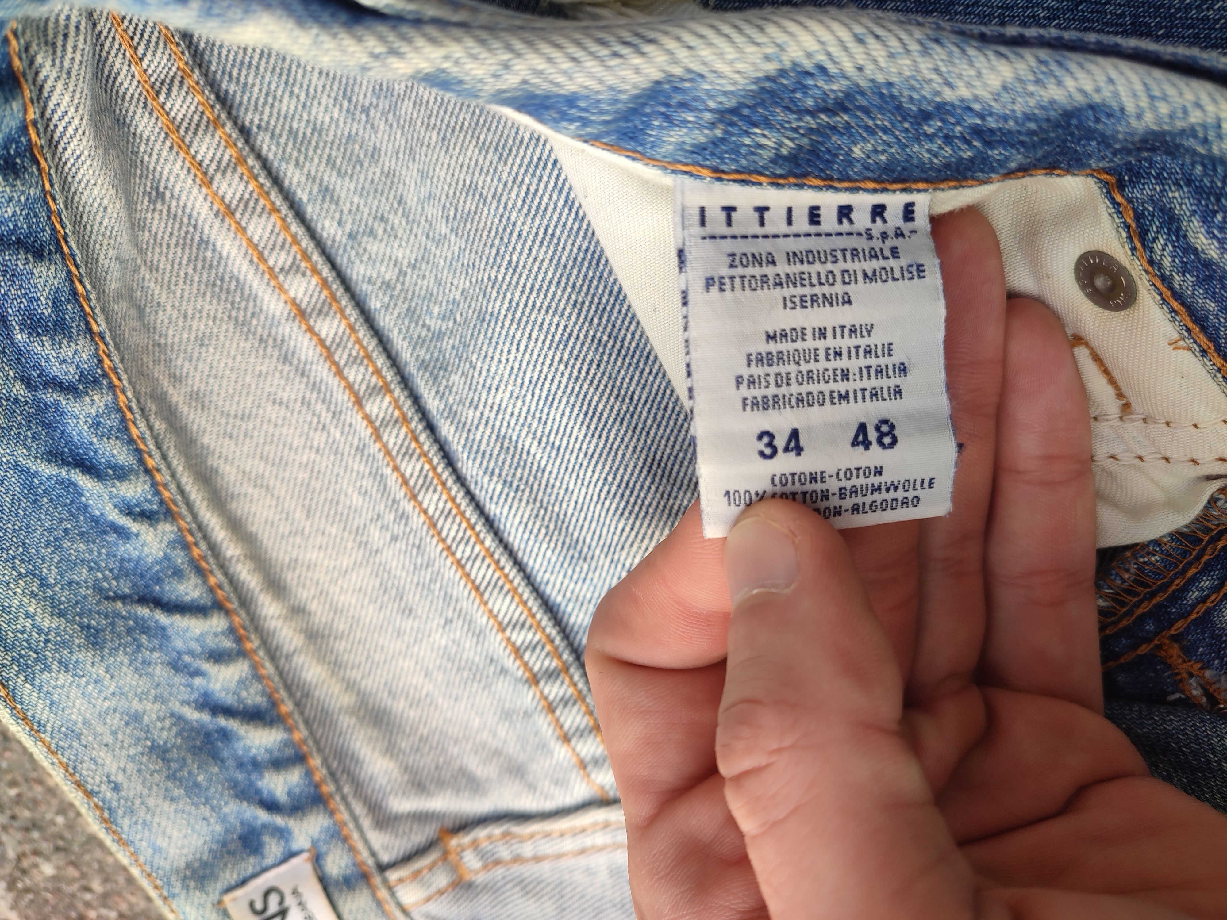 Dolce & Gabbana Dolce & Gabbana J&ANS Vintage Blue Distressed Denim Size US 32 / EU 48 - 12 Thumbnail