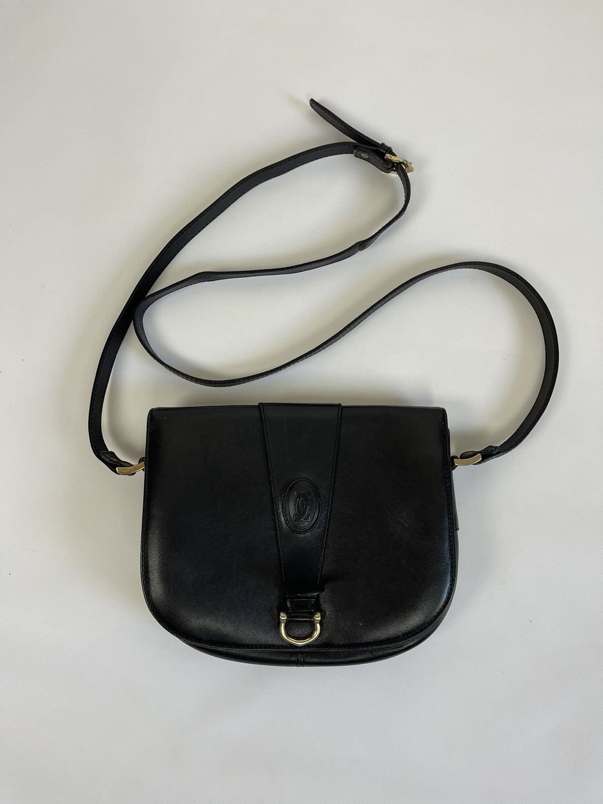 Cartier Cartier vintage real leather logo shoulder bag Size ONE SIZE - 2 Thumbnail