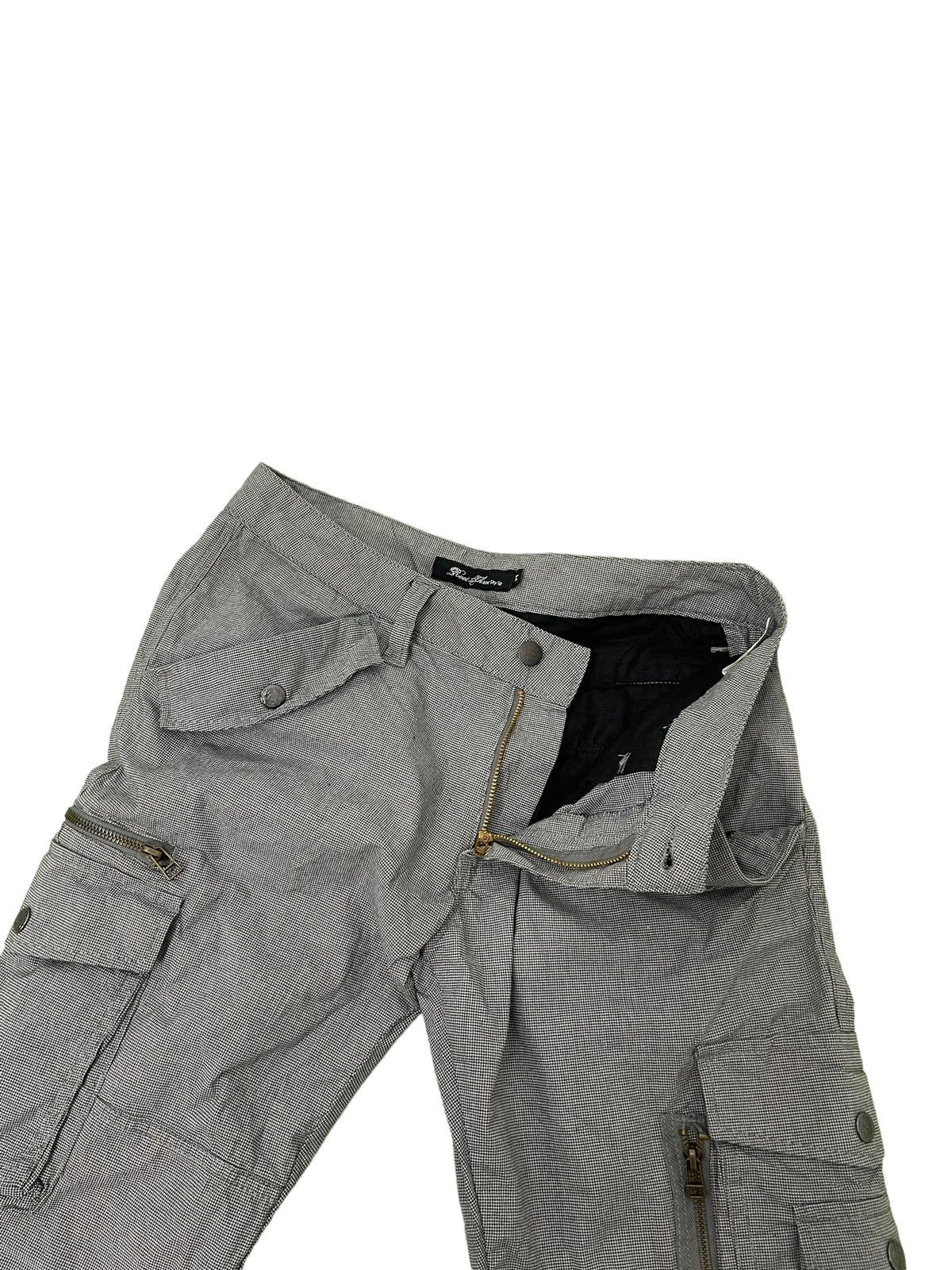 Japanese Brand Flare Cargo Root Three Stretch Pant Boot Cut 1🟦7 Size US 30 / EU 46 - 11 Thumbnail