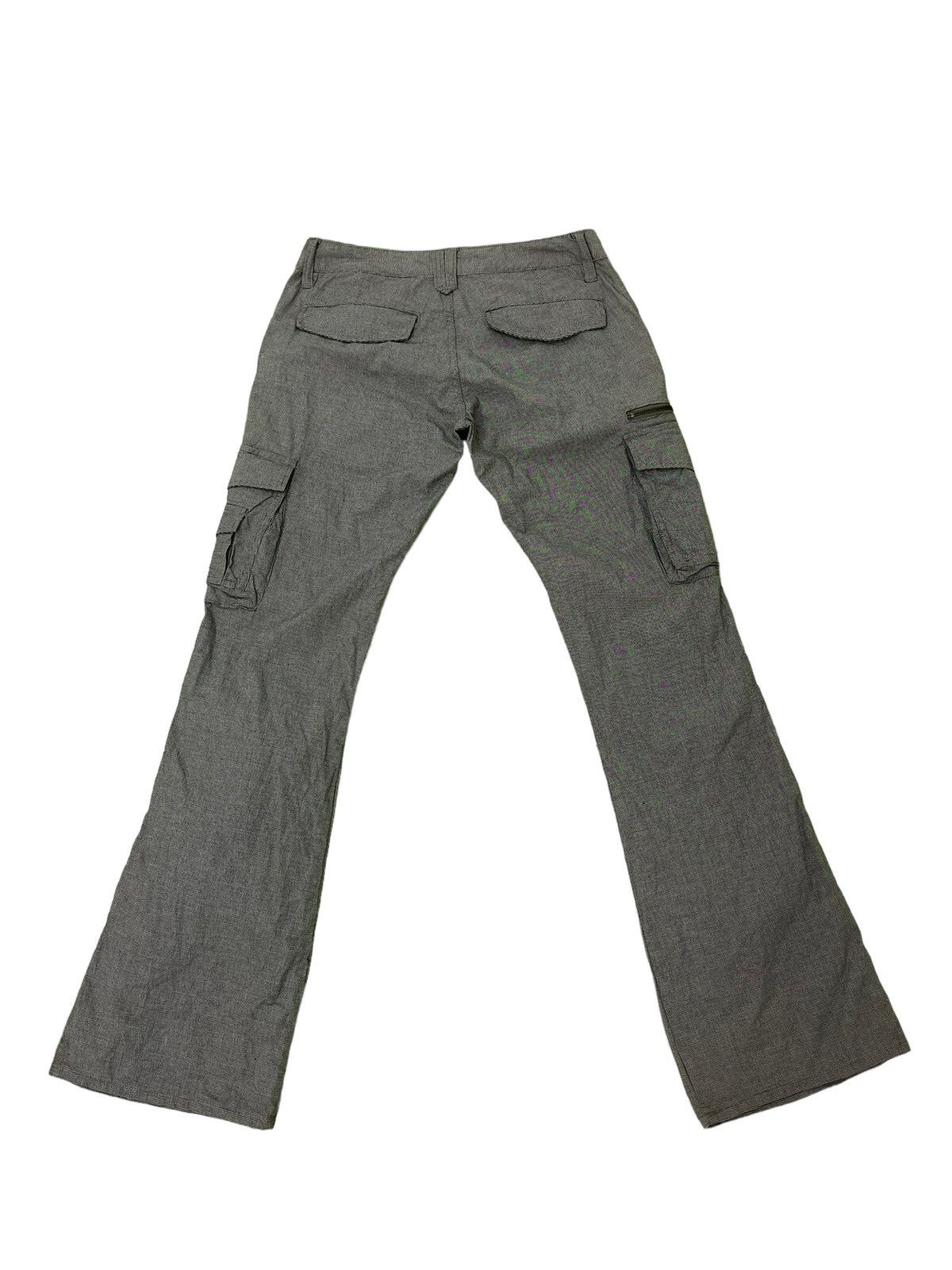 Japanese Brand Flare Cargo Root Three Stretch Pant Boot Cut 1🟦7 Size US 30 / EU 46 - 12 Thumbnail