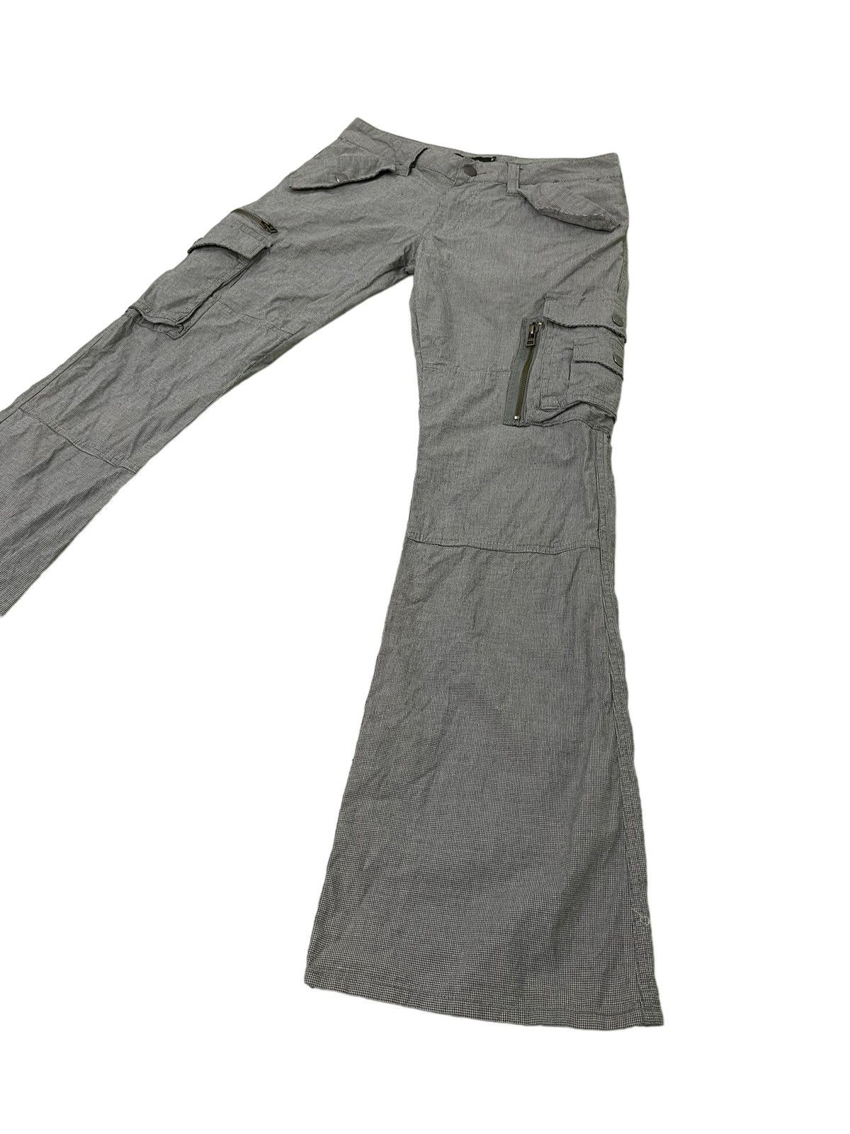 Japanese Brand Flare Cargo Root Three Stretch Pant Boot Cut 1🟦7 Size US 30 / EU 46 - 3 Thumbnail