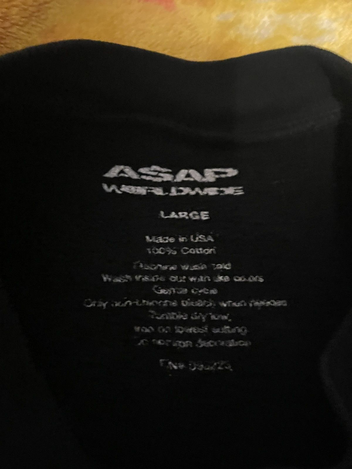 A$AP Rocky Asap Rocky Asap Worldwide Merch Long Sleeve Size US L / EU 52-54 / 3 - 3 Thumbnail