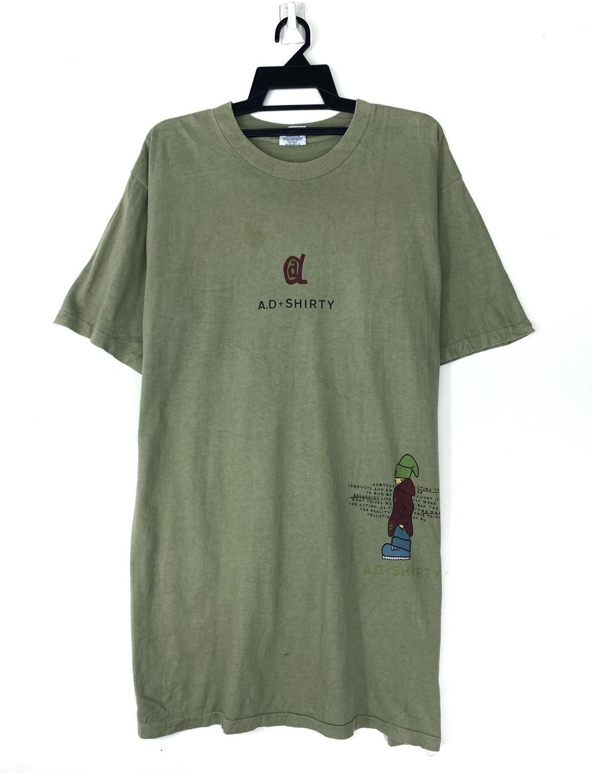 Rap Tees × Vintage A.d shirty Size US L / EU 52-54 / 3 - 1 Thumbnail