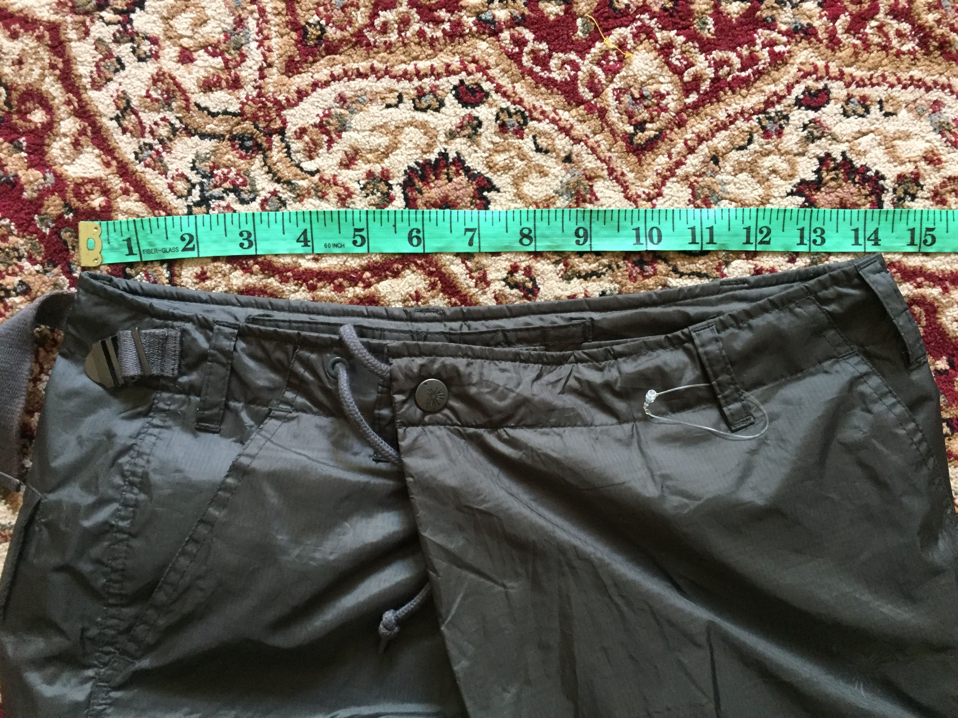 Maison MIHARA YASUHIRO Miharayasuhiro Polyester olive Bondage three quarter pants Size 28" / US 6 / IT 42 - 10 Thumbnail