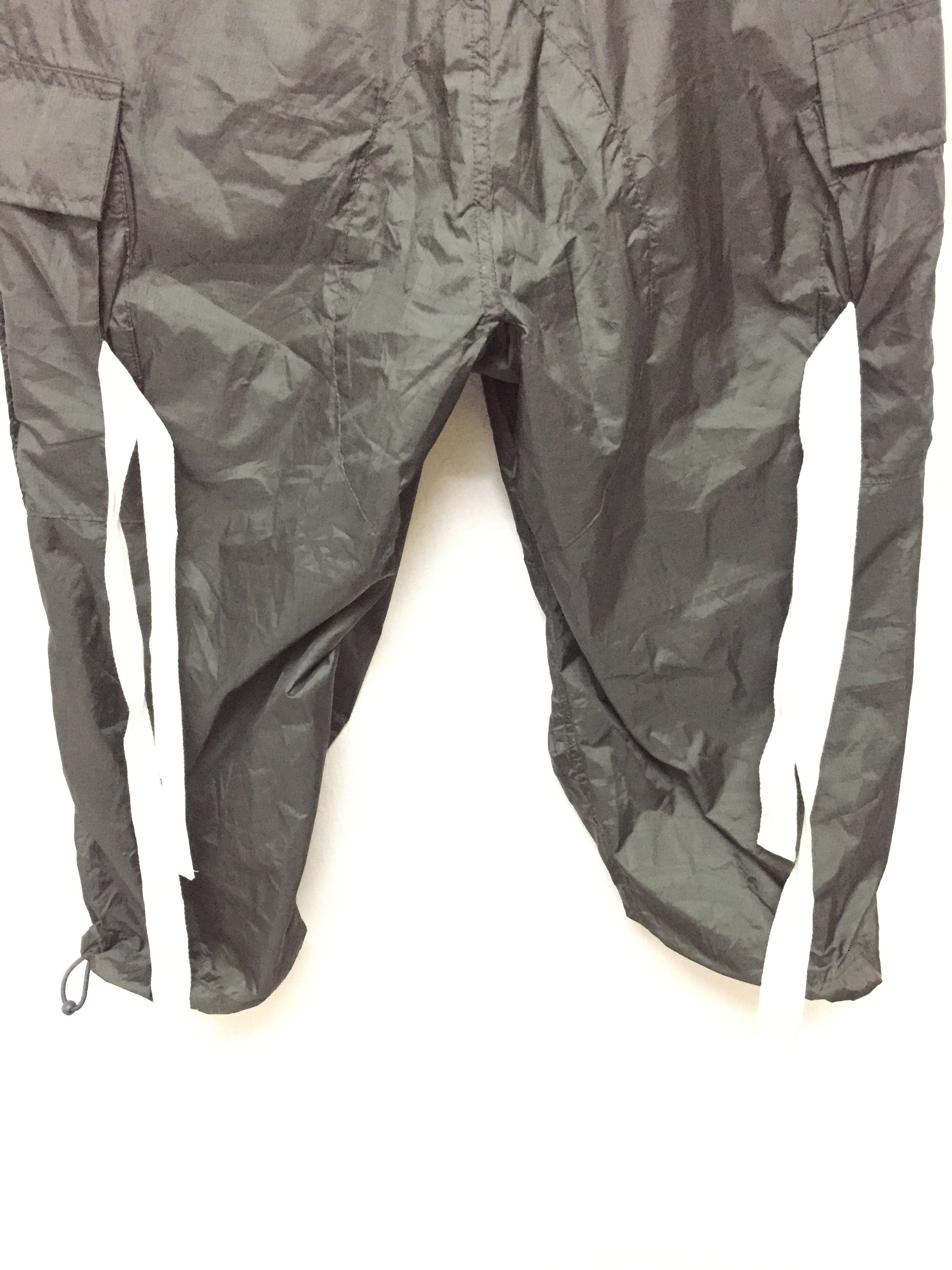 Maison MIHARA YASUHIRO Miharayasuhiro Polyester olive Bondage three quarter pants Size 28" / US 6 / IT 42 - 4 Thumbnail