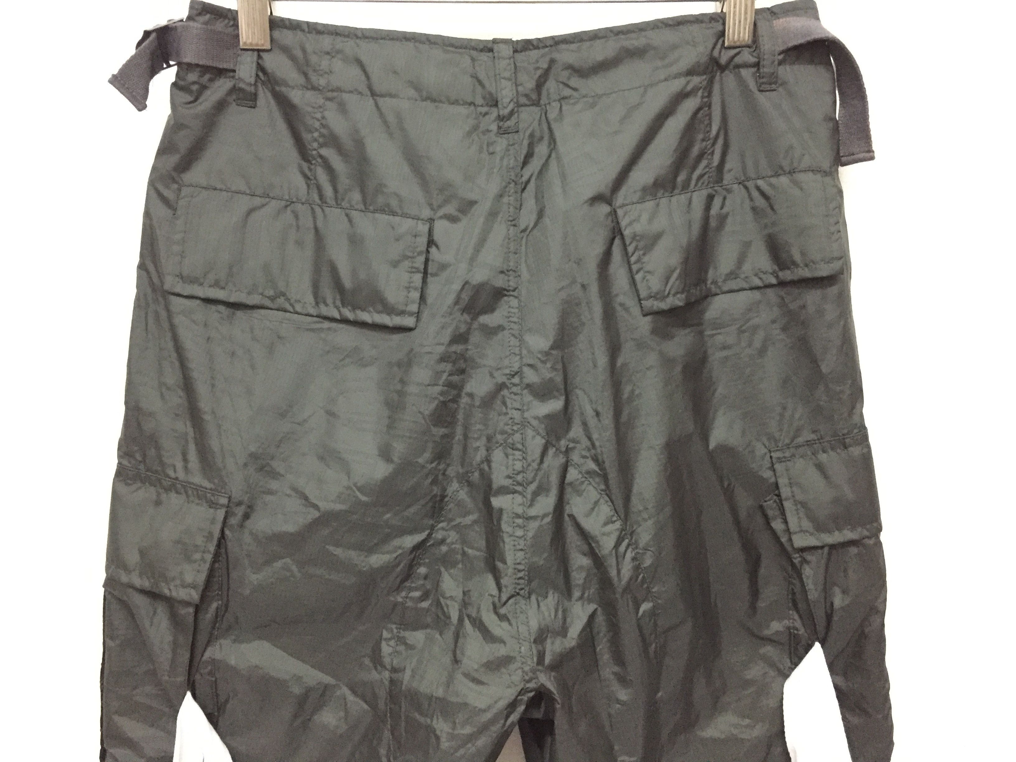 Maison MIHARA YASUHIRO Miharayasuhiro Polyester olive Bondage three quarter pants Size 28" / US 6 / IT 42 - 3 Thumbnail
