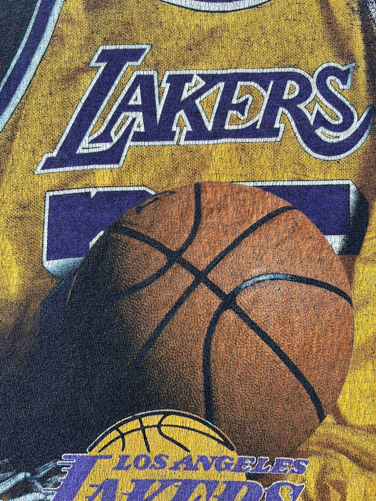 NBA Vintage 90s Los Angeles Lakers Kobe Bryant Starter NBA Tee Size US XL / EU 56 / 4 - 5 Thumbnail