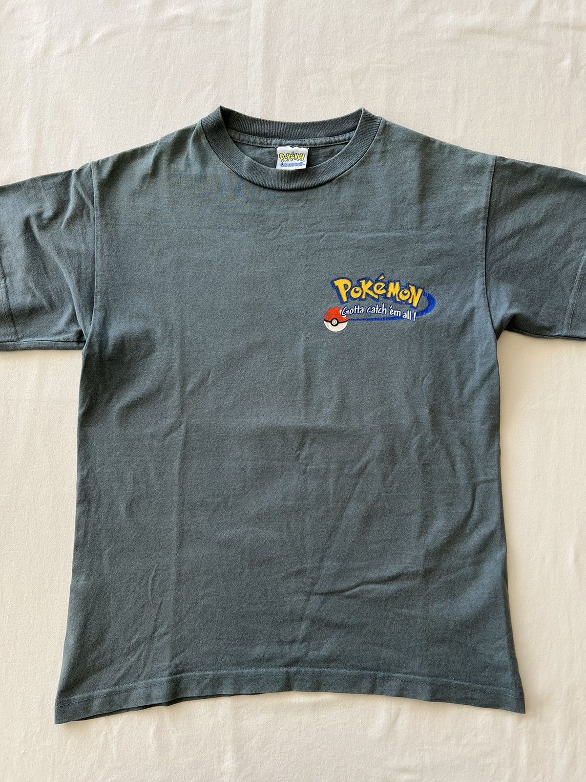 Band Tees Vintage 1999 Pokemon PokeBall Go Tee (Dragon Ball) Size US S / EU 44-46 / 1 - 3 Thumbnail