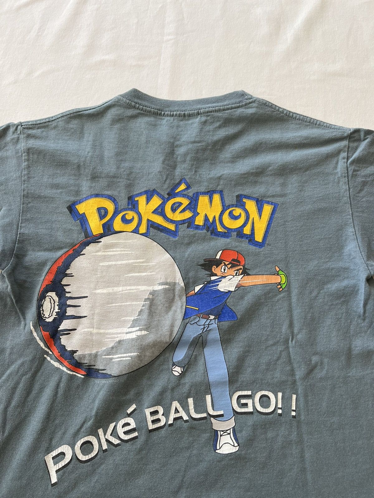 Band Tees Vintage 1999 Pokemon PokeBall Go Tee (Dragon Ball) Size US S / EU 44-46 / 1 - 10 Thumbnail