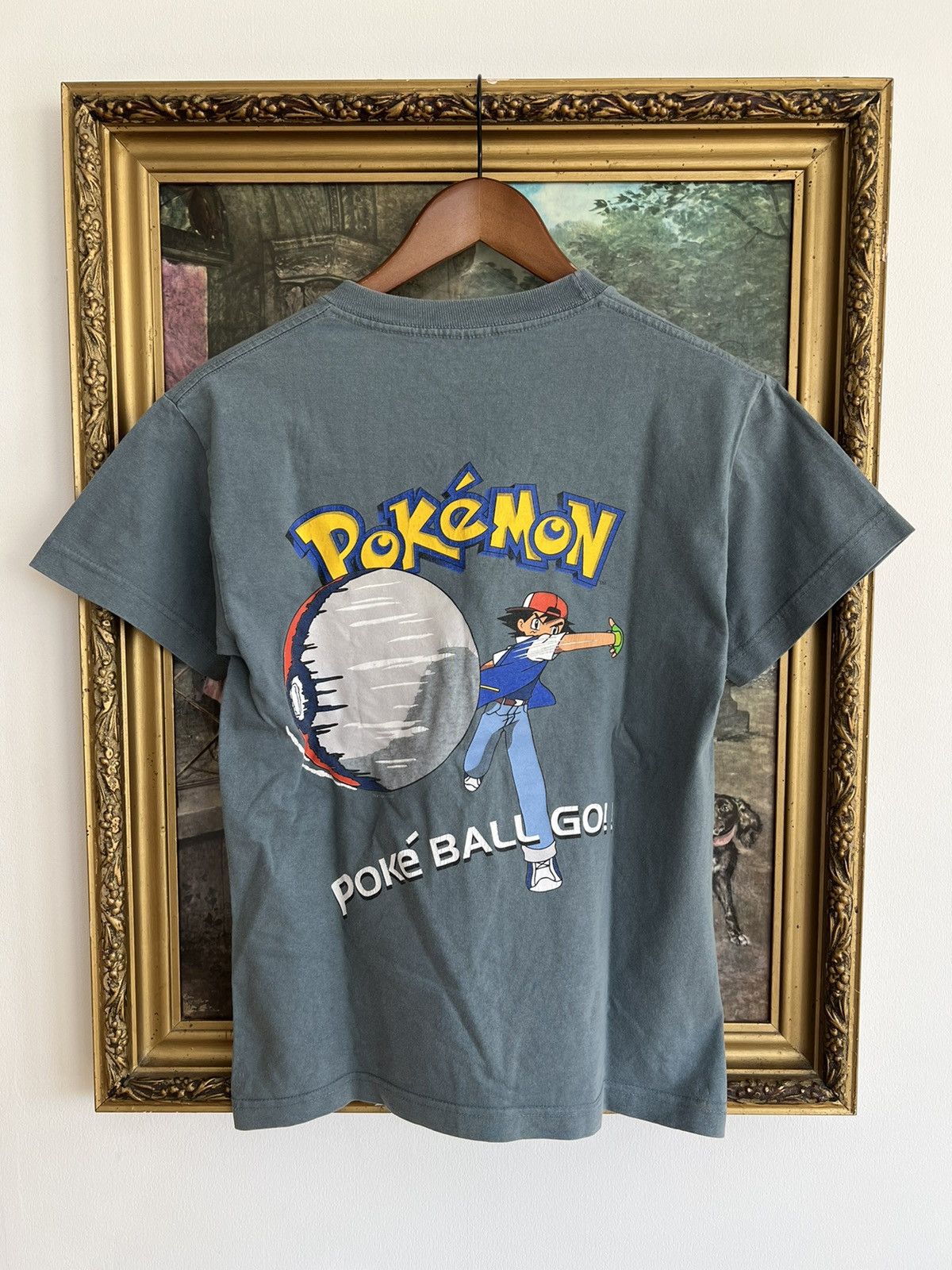 Band Tees Vintage 1999 Pokemon PokeBall Go Tee (Dragon Ball) Size US S / EU 44-46 / 1 - 1 Thumbnail