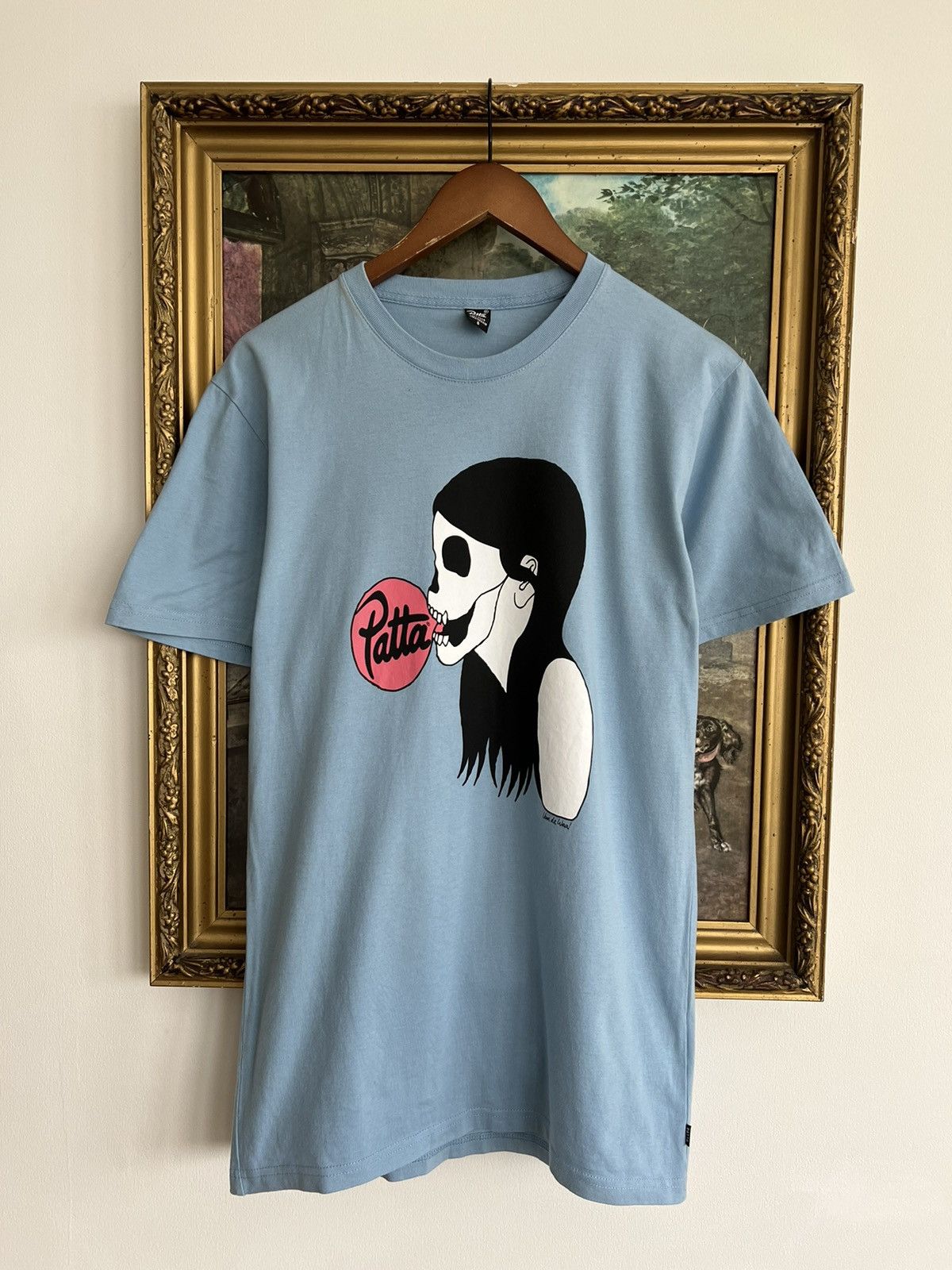 Patta Patta Girl Skull Streetwear Blue Tee Size US S / EU 44-46 / 1 - 1 Thumbnail