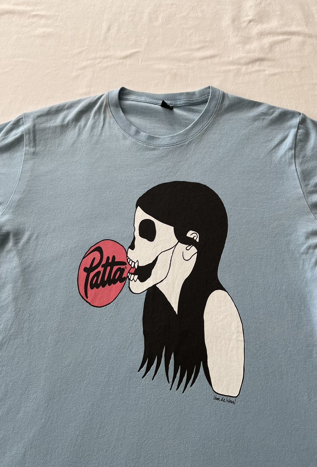 Patta Patta Girl Skull Streetwear Blue Tee Size US S / EU 44-46 / 1 - 3 Thumbnail