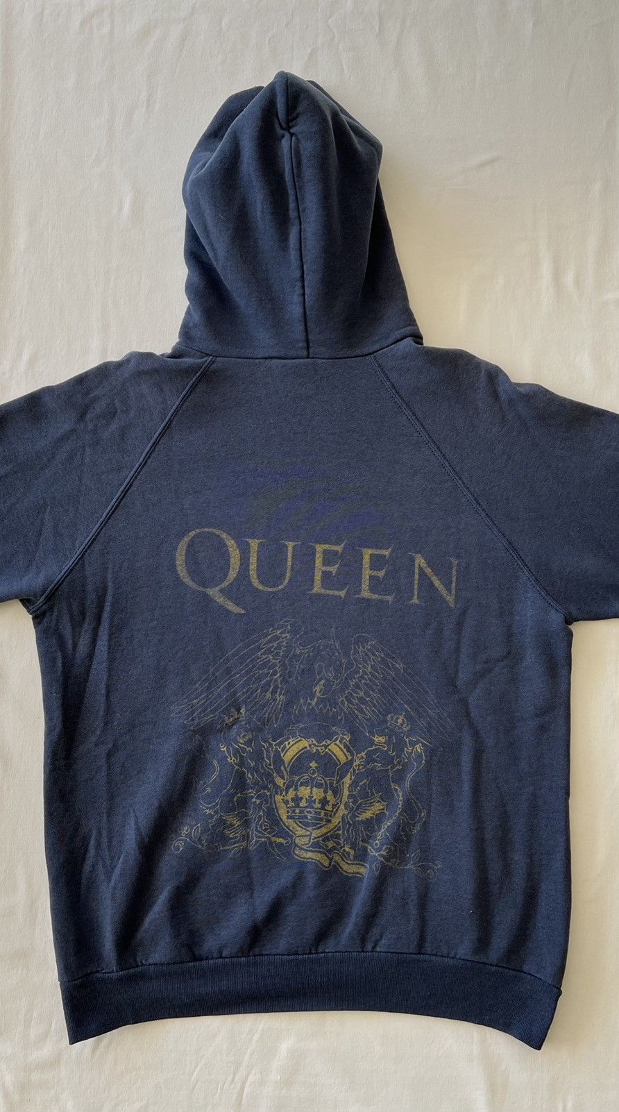 Band Tees Vintage 90s Queen Freddie Mercury Blue Hoodie Size US M / EU 48-50 / 2 - 10 Thumbnail