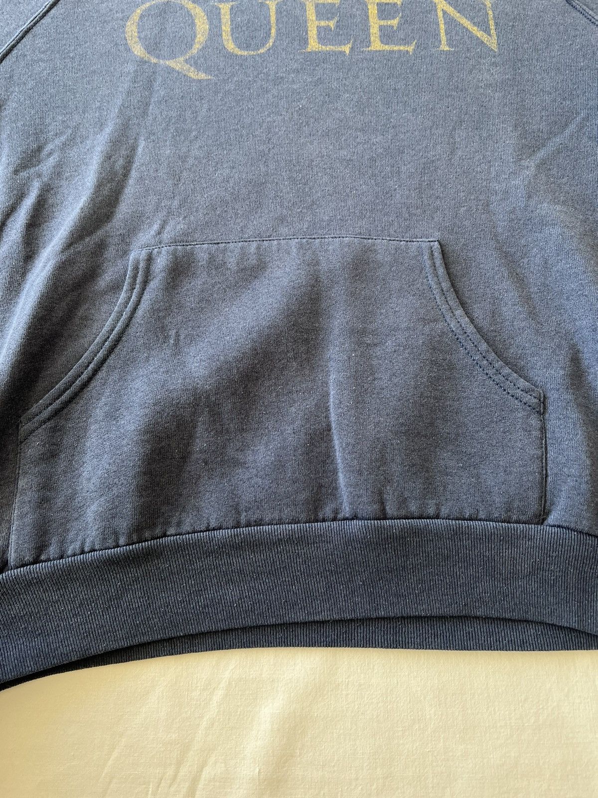 Band Tees Vintage 90s Queen Freddie Mercury Blue Hoodie Size US M / EU 48-50 / 2 - 7 Thumbnail