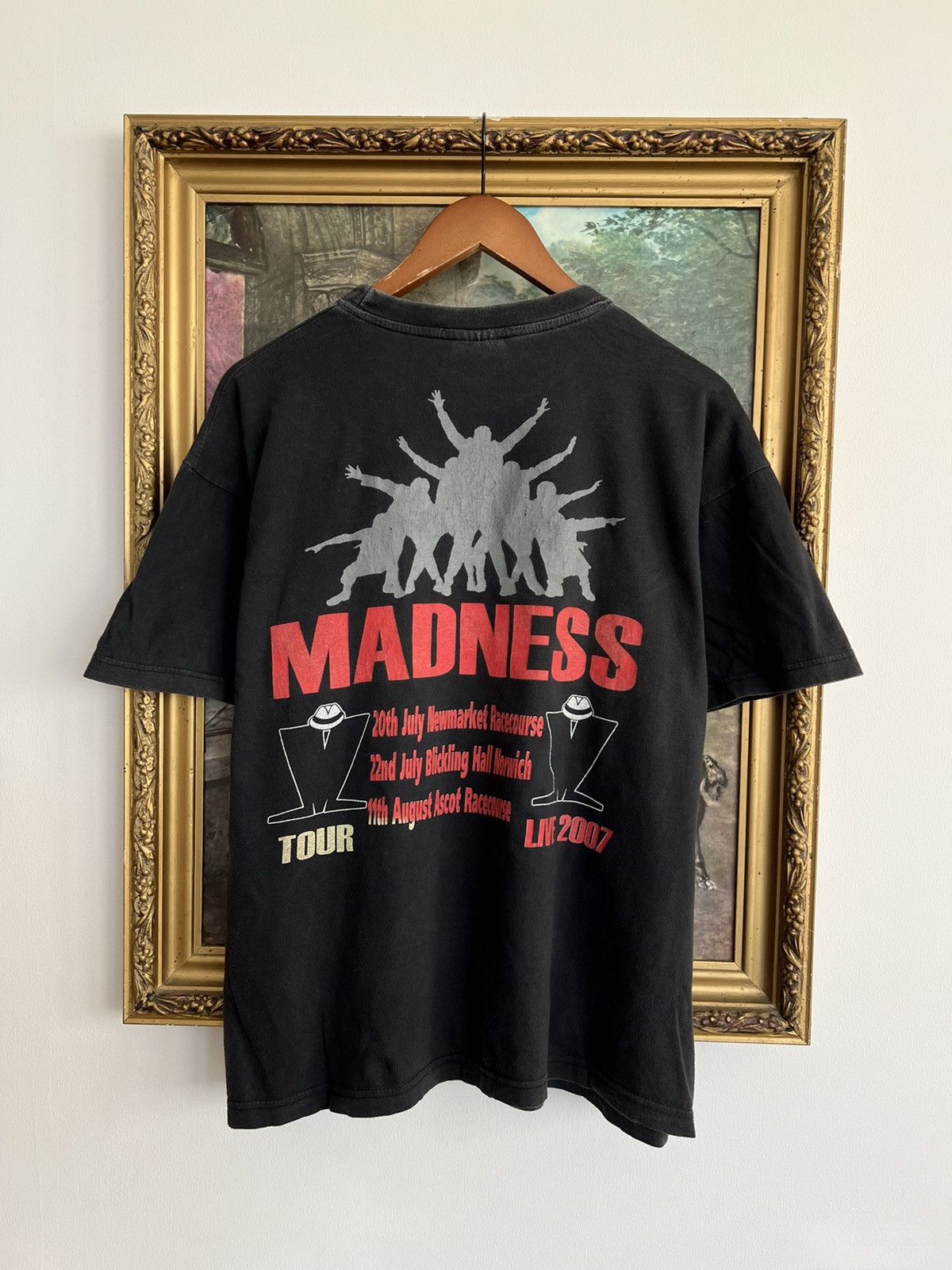 Band Tees Vintage 2007 Madness Tour Faded Black Tee Size US XL / EU 56 / 4 - 2 Thumbnail
