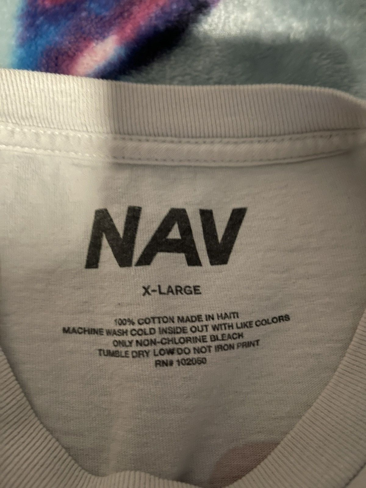NAV × Vlone Nav x Vlone Bad Habits Tee Size US XL / EU 56 / 4 - 3 Thumbnail