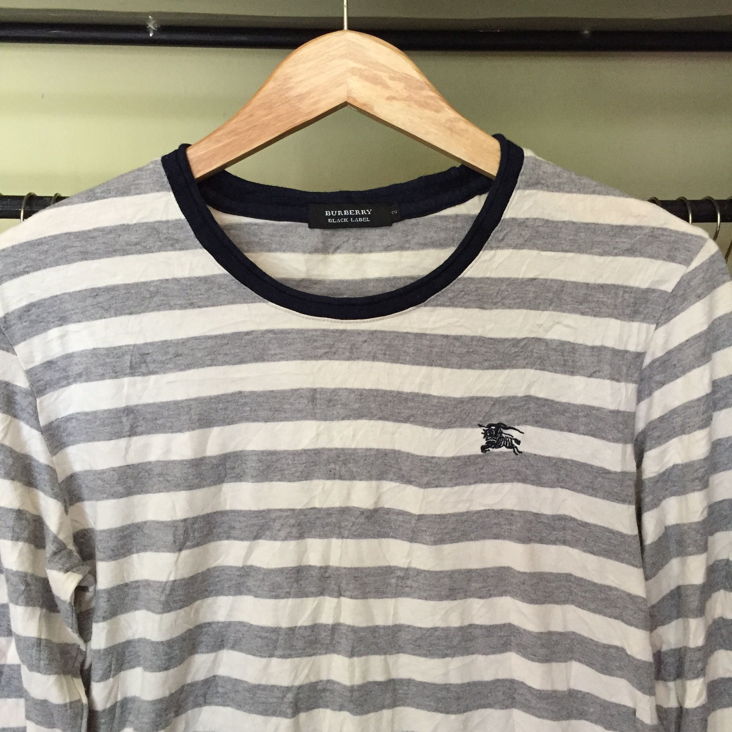 Burberry Aithentic Burberry Black Label Long Sleeve T-Shirt Size US M / EU 48-50 / 2 - 3 Thumbnail