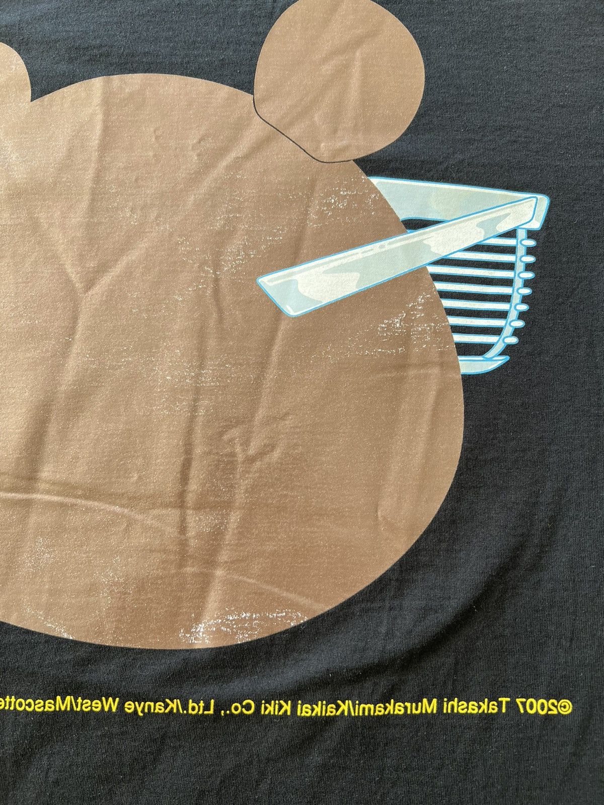 Kanye West Vintage 2007 Kanye West Glow in the Dark Tour Black Rap Tee Size US S / EU 44-46 / 1 - 12 Thumbnail