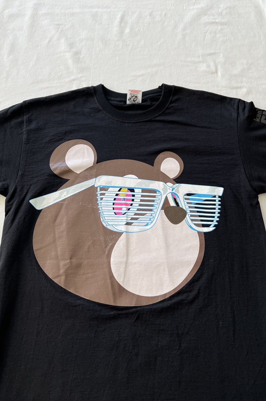Kanye West Vintage 2007 Kanye West Glow in the Dark Tour Black Rap Tee Size US S / EU 44-46 / 1 - 3 Thumbnail
