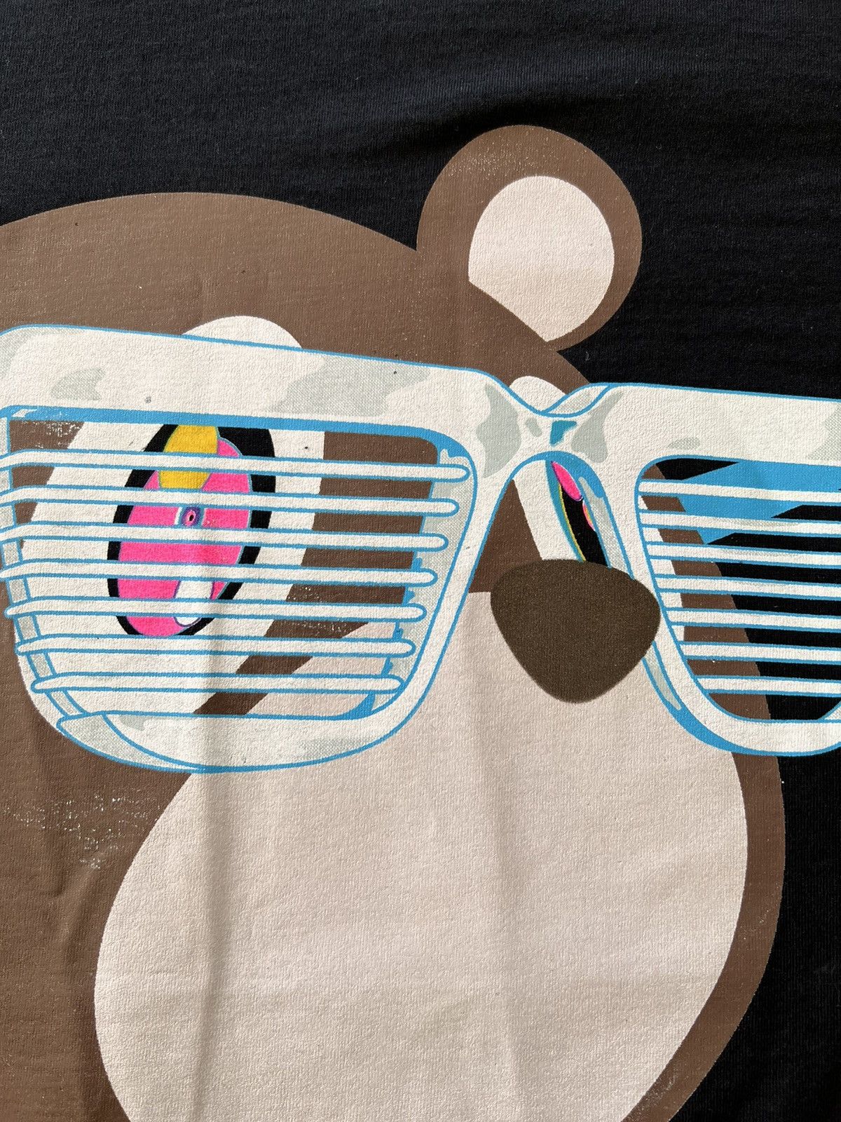Kanye West Vintage 2007 Kanye West Glow in the Dark Tour Black Rap Tee Size US S / EU 44-46 / 1 - 5 Thumbnail