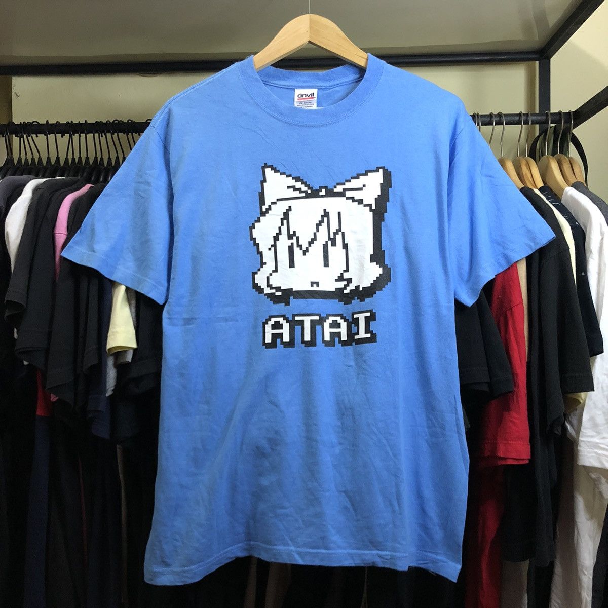 Anime × Optic Gaming × The Game Vintage 00S game t shirt ATAI by anvil red Size US M / EU 48-50 / 2 - 1 Thumbnail