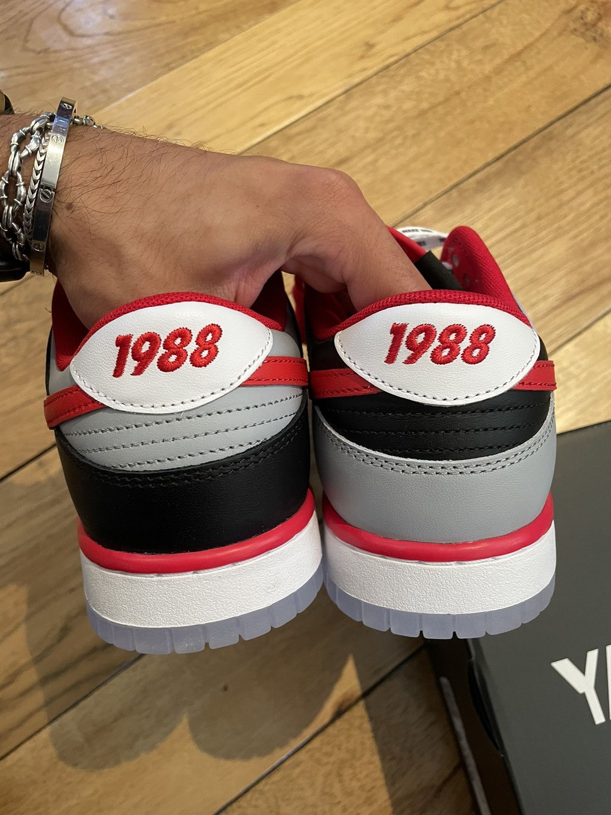 Nike Nike Dunk Low Clark Atlanta University CAU Size US 11.5 / EU 44-45 - 8 Thumbnail