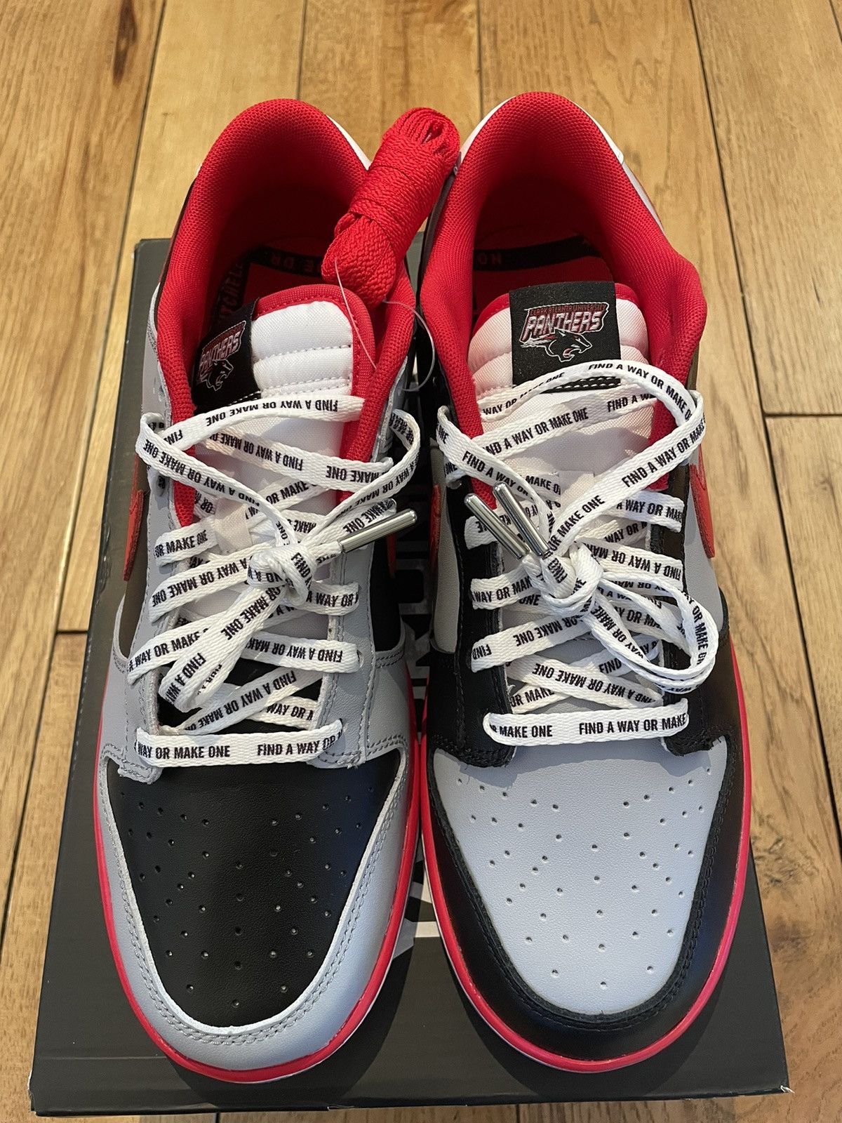 Nike Nike Dunk Low Clark Atlanta University CAU Size US 11.5 / EU 44-45 - 2 Thumbnail
