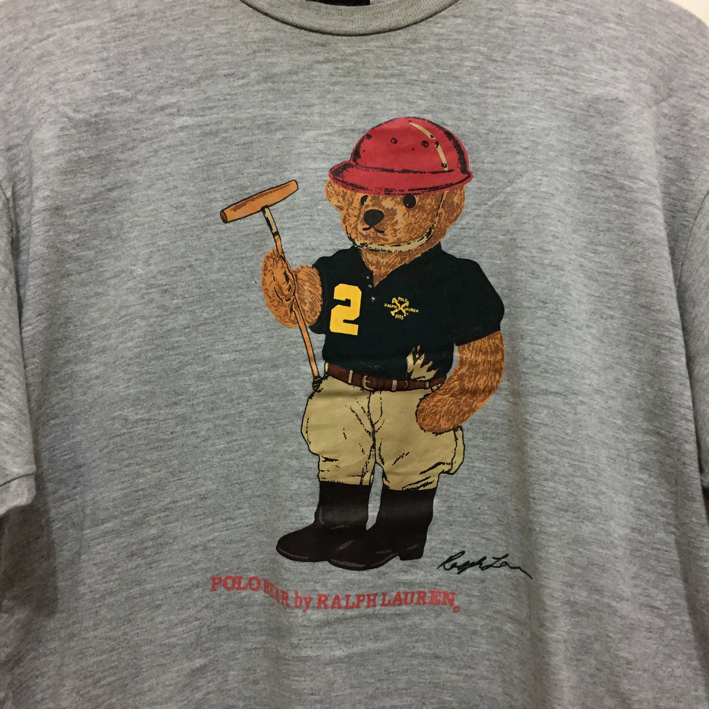 Polo Ralph Lauren Vintage 90s Polo Bear Iconic made in usa Size US M / EU 48-50 / 2 - 2 Thumbnail