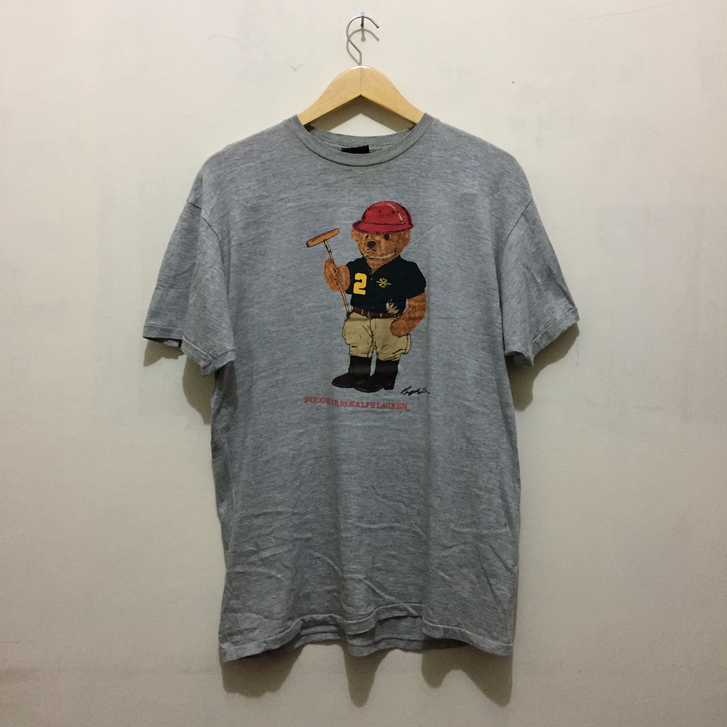 Polo Ralph Lauren Vintage 90s Polo Bear Iconic made in usa Size US M / EU 48-50 / 2 - 1 Thumbnail