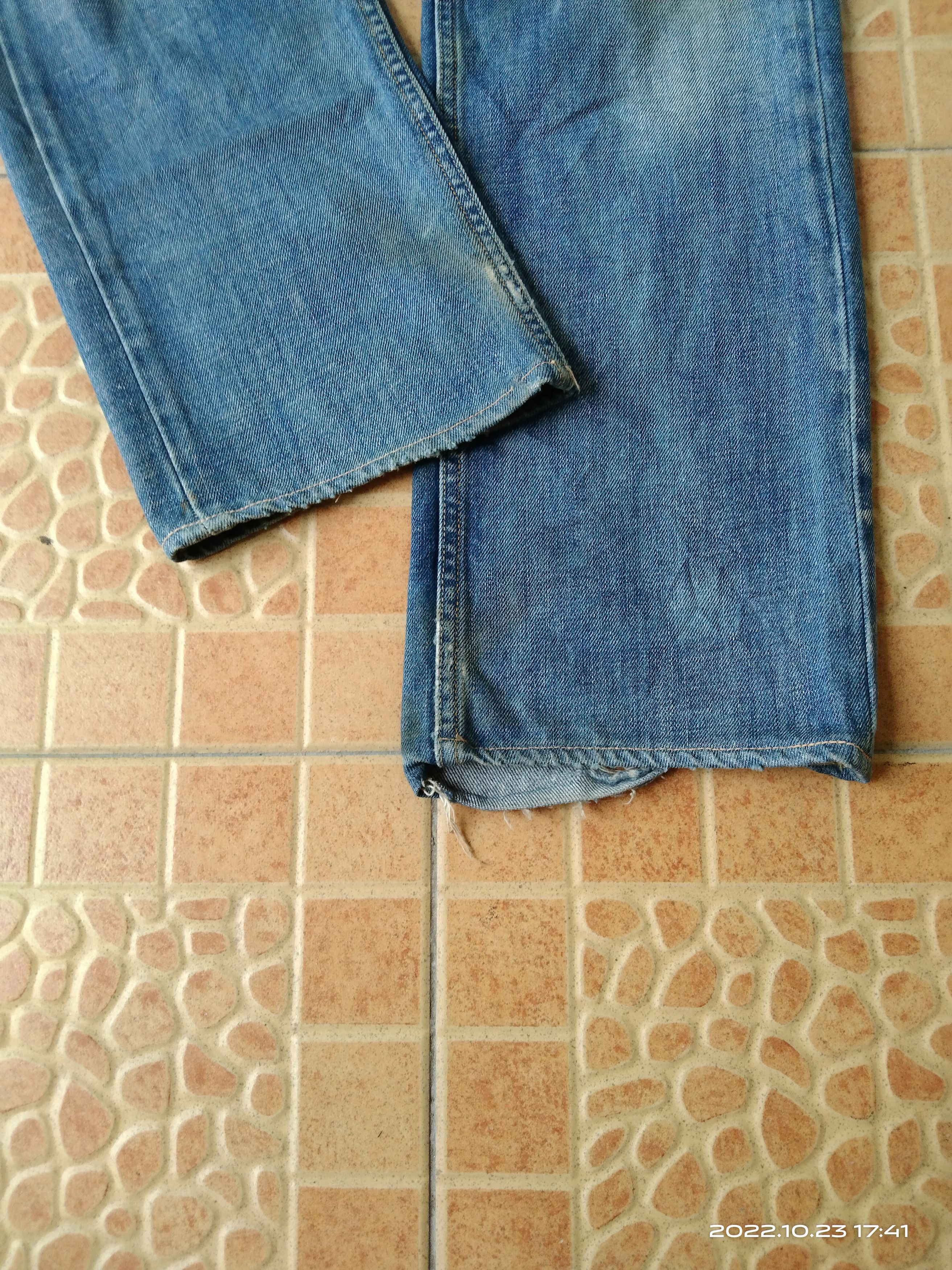 Diesel DiSTRESSED DIESEL LARKEE MADE IN ITALY DENIM PANTS Size US 30 / EU 46 - 10 Thumbnail