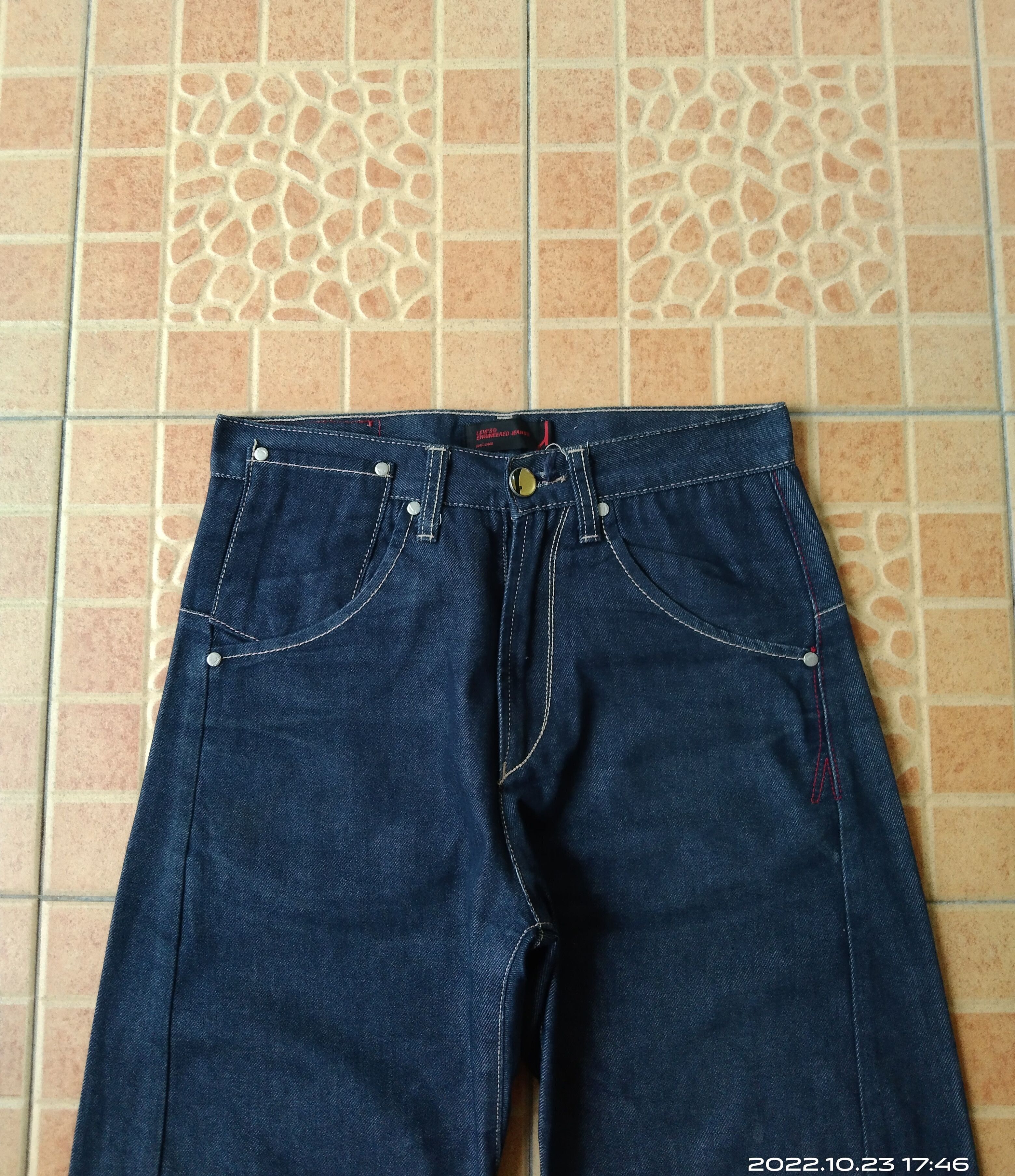 Levi's Vintage Clothing VINTAGE 2000s LEVIS ENGINEERED DENIM PANTS Size US 27 - 4 Thumbnail