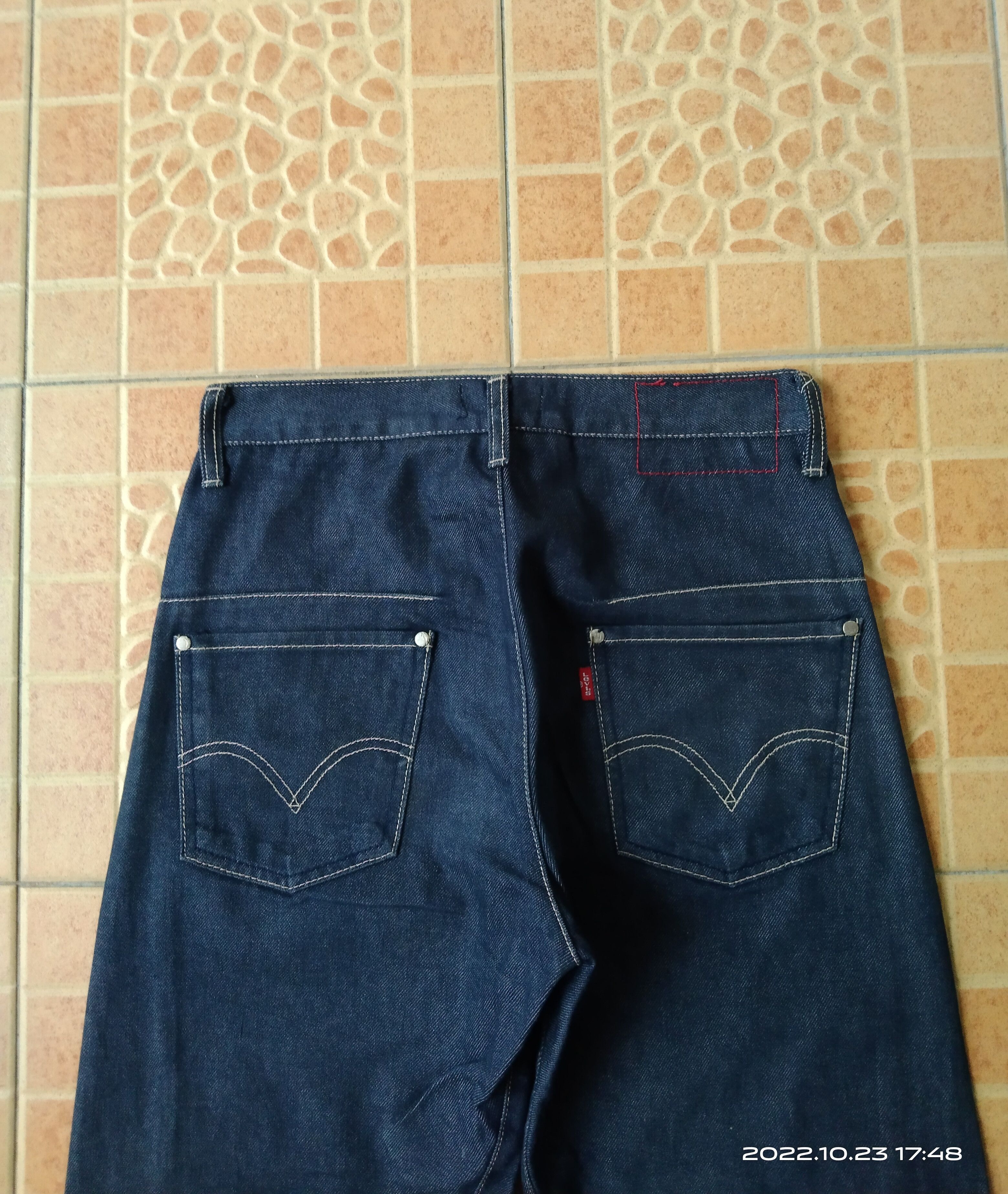 Levi's Vintage Clothing VINTAGE 2000s LEVIS ENGINEERED DENIM PANTS Size US 27 - 5 Thumbnail