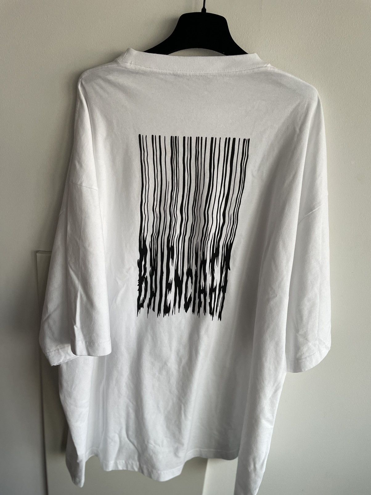 Balenciaga Super Runway Balenciaga Logo BrandNew Oversized Tee T-shirt Size US XXL / EU 58 / 5 - 20 Thumbnail