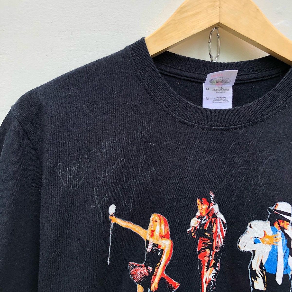 Band Tees 🔥RARE🔥 Lady Gaga Tee With Real Signature Size US M / EU 48-50 / 2 - 3 Thumbnail