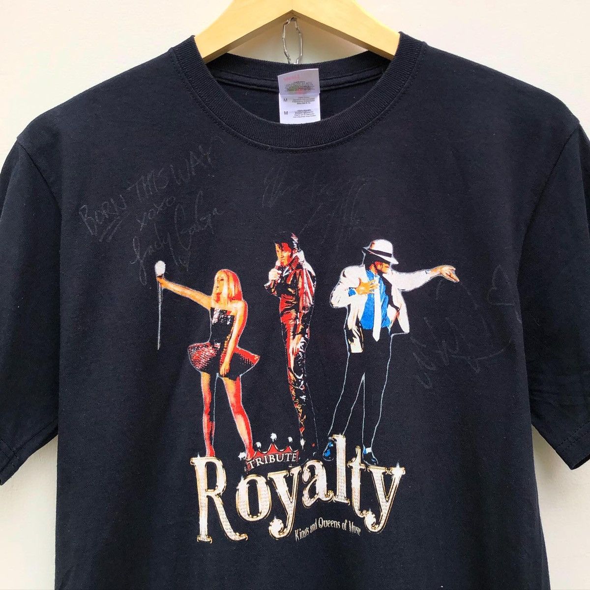 Band Tees 🔥RARE🔥 Lady Gaga Tee With Real Signature Size US M / EU 48-50 / 2 - 2 Thumbnail