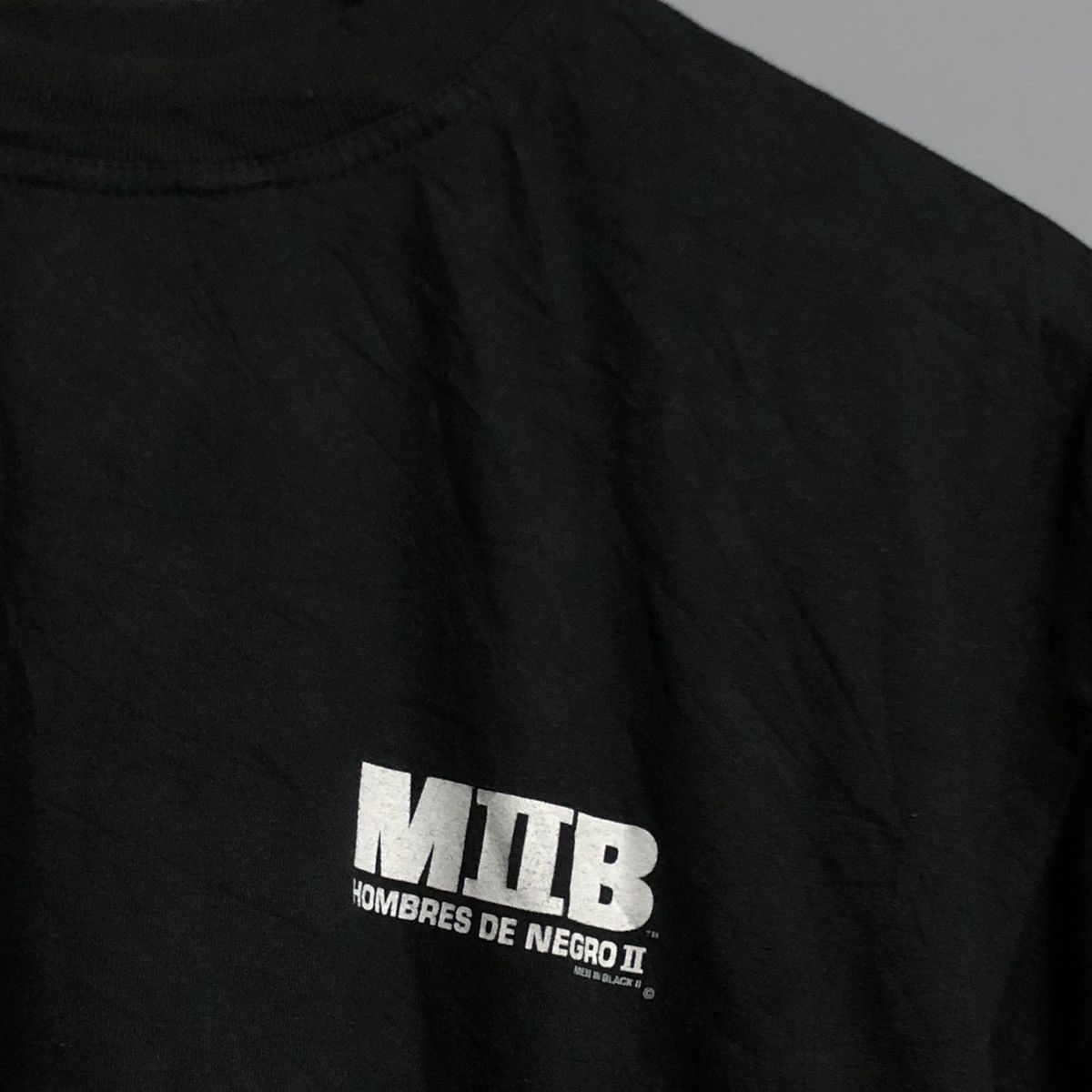 Other Vintage 00S Promo Tee Espanyol Man In Black 2 Size US L / EU 52-54 / 3 - 3 Thumbnail